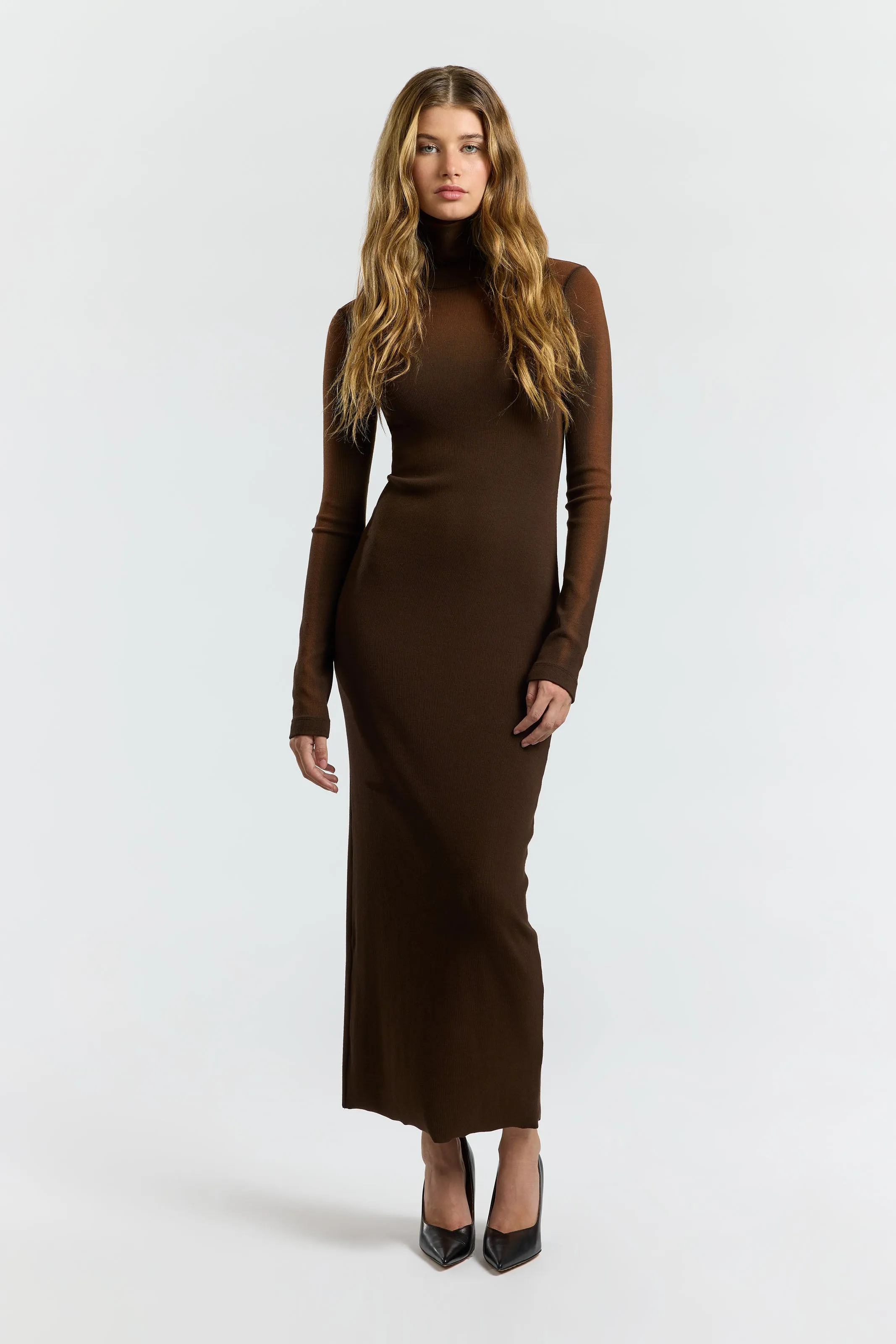 Verona Turtleneck Maxi Dress (Sale) sold by Cotton Citizen product image thumbnail 2