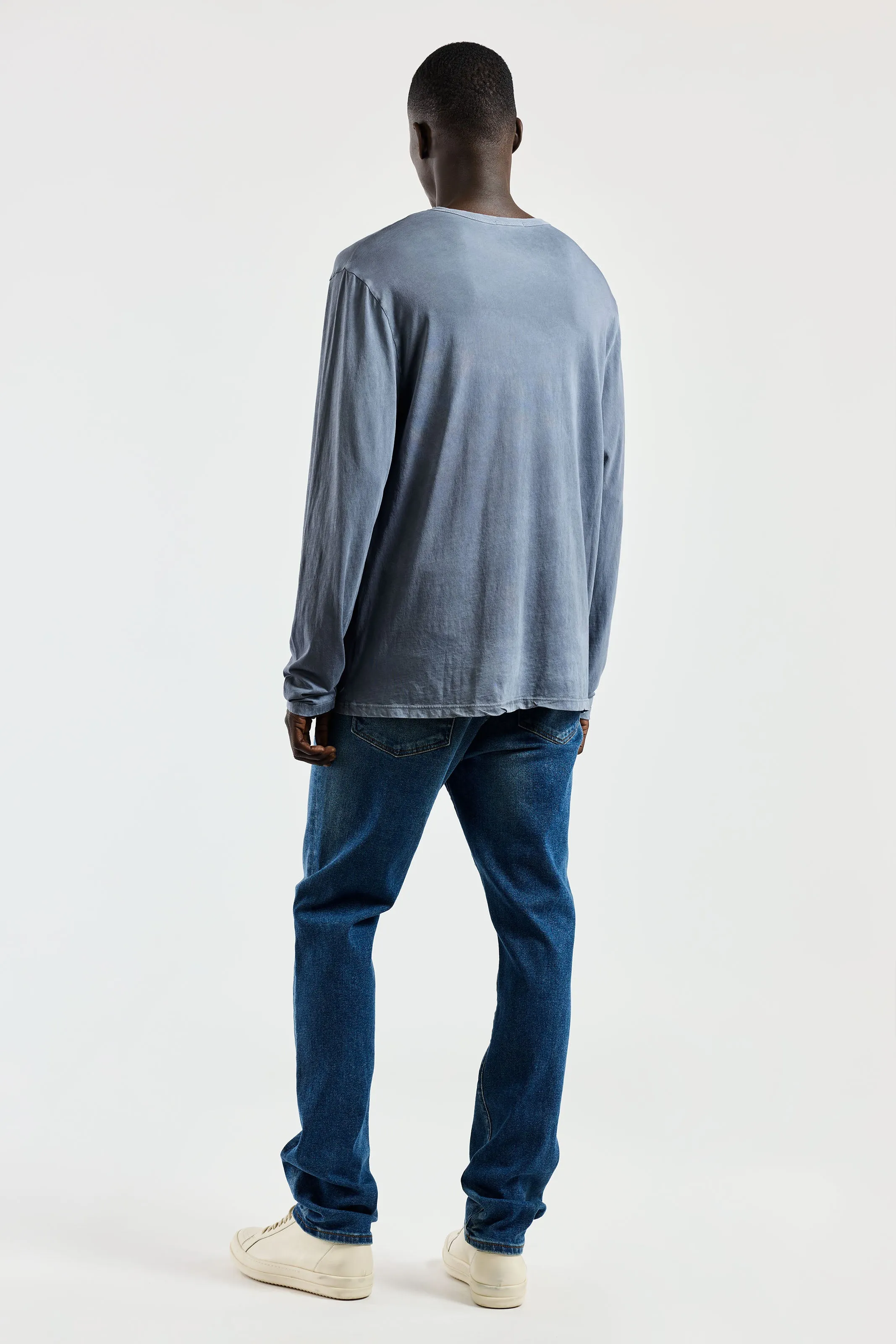 Classic Crew Long Sleeve Shirt sold by Cotton Citizen product image thumbnail 3