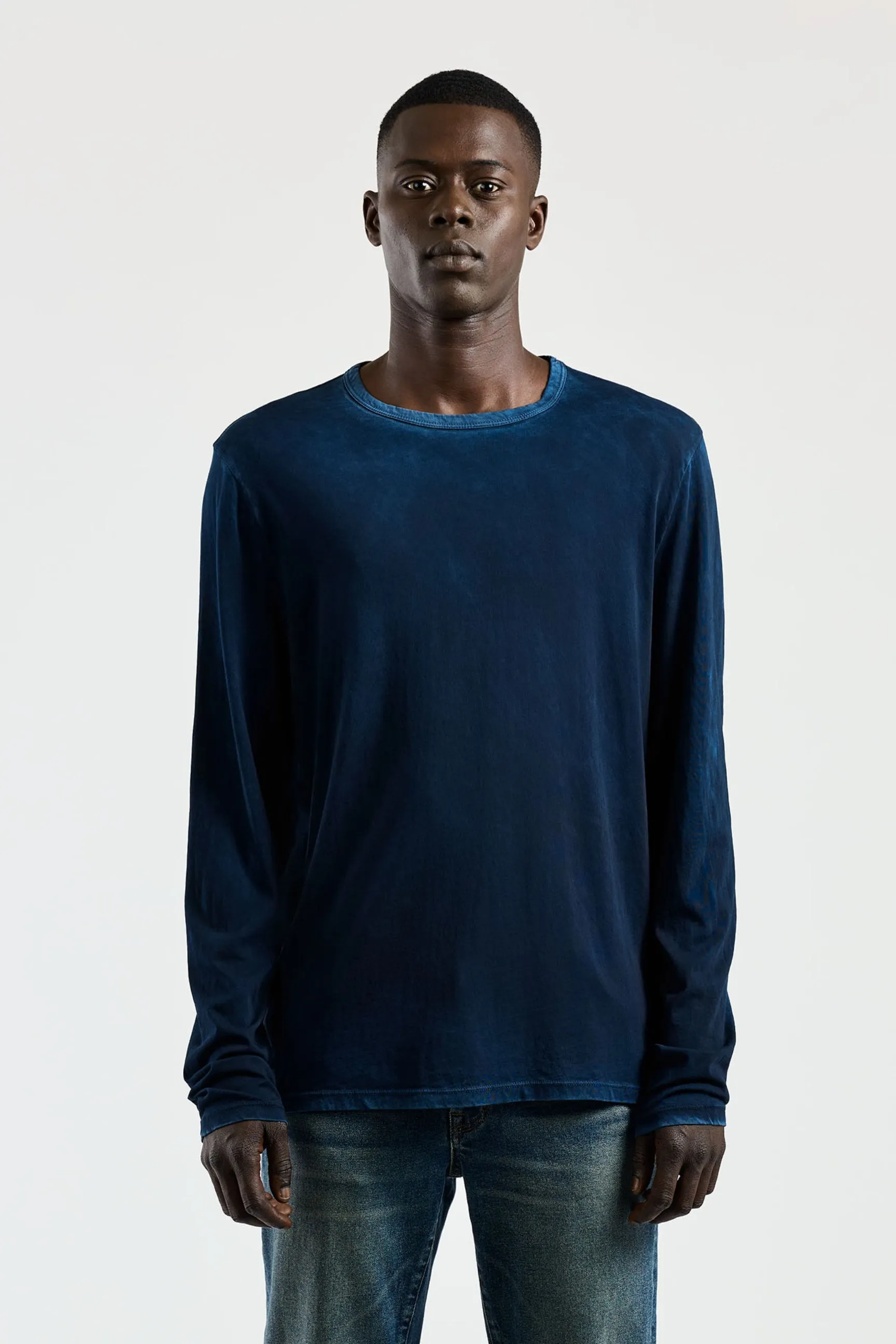 Classic Crew Long Sleeve Shirt sold by Cotton Citizen