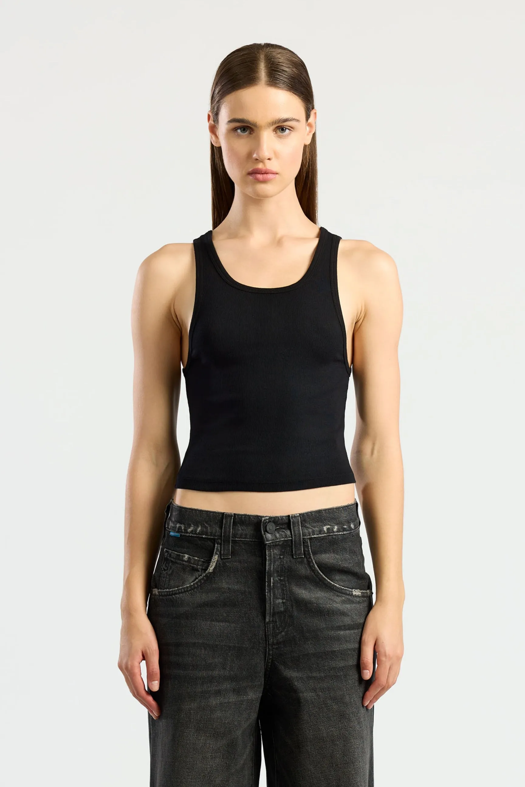 Verona Crop Tank sold by Cotton Citizen