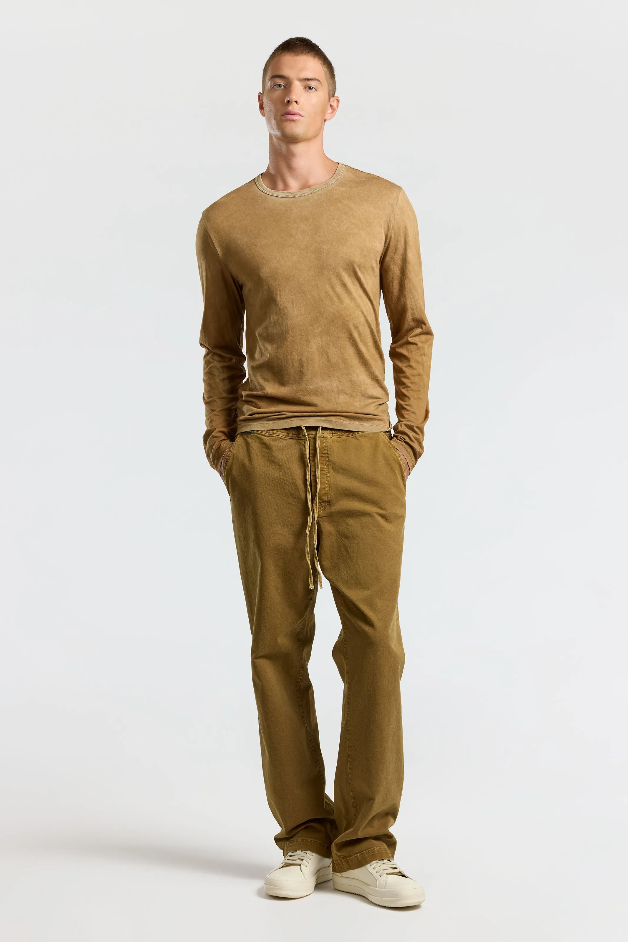 Classic Crew Long Sleeve Shirt sold by Cotton Citizen product image thumbnail 2