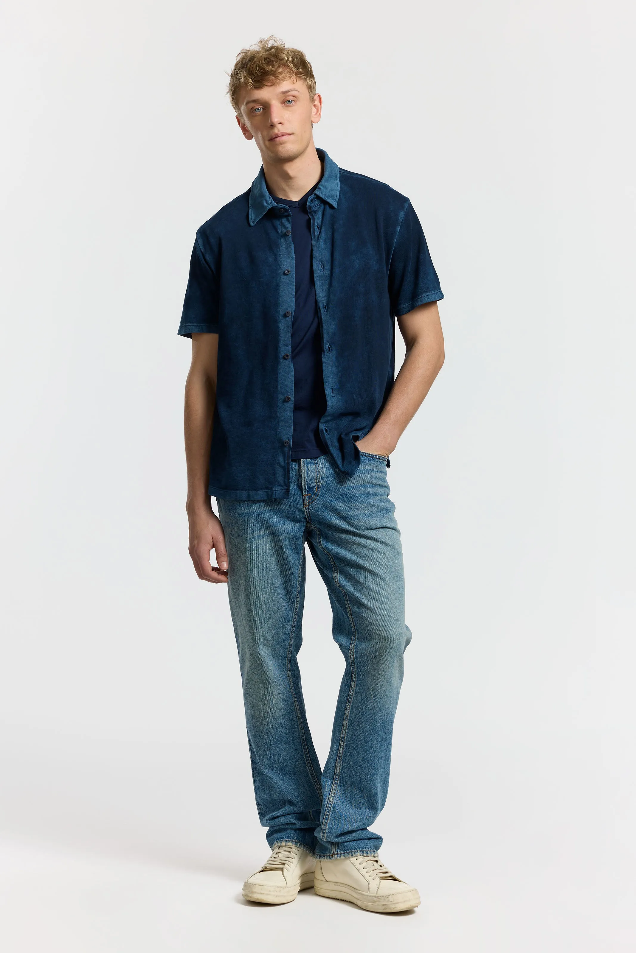 Presley Short Sleeve Buttondown sold by Cotton Citizen product image thumbnail 2