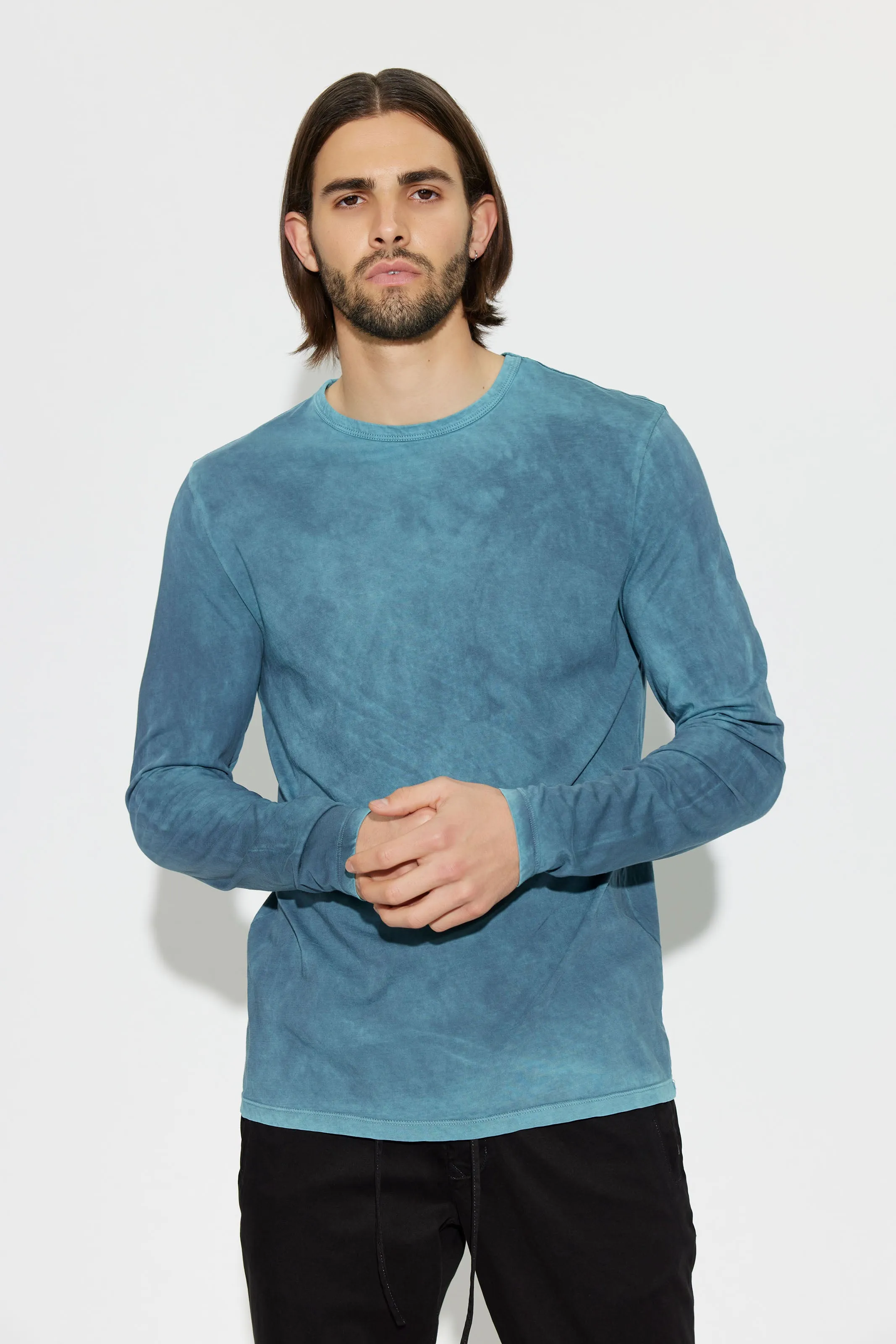 Classic Crew Long Sleeve Shirt (Sale) sold by Cotton Citizen product image thumbnail 4