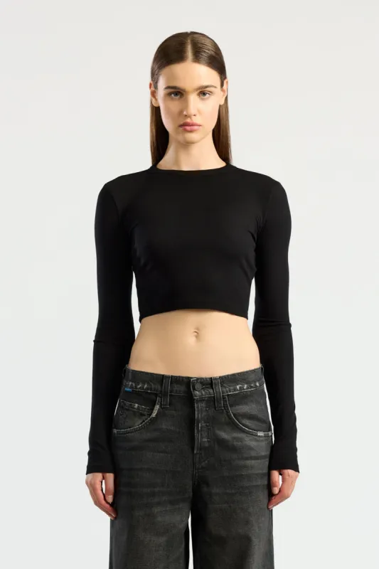 Verona Crop Shirt sold by Cotton Citizen