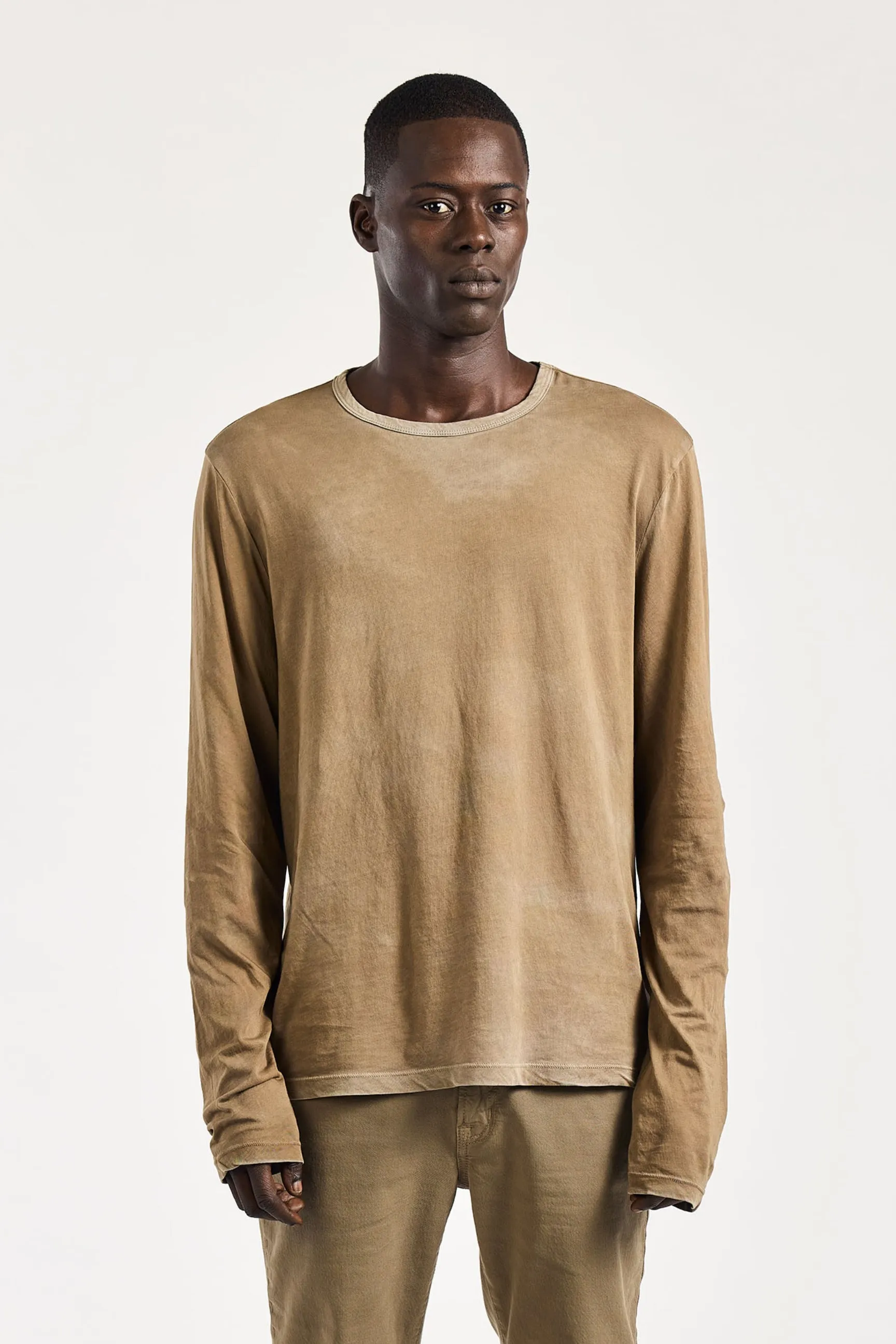 Classic Crew Long Sleeve Shirt sold by Cotton Citizen