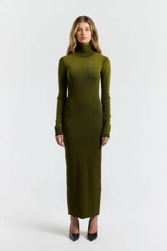 Verona Turtleneck Maxi Dress sold by Cotton Citizen