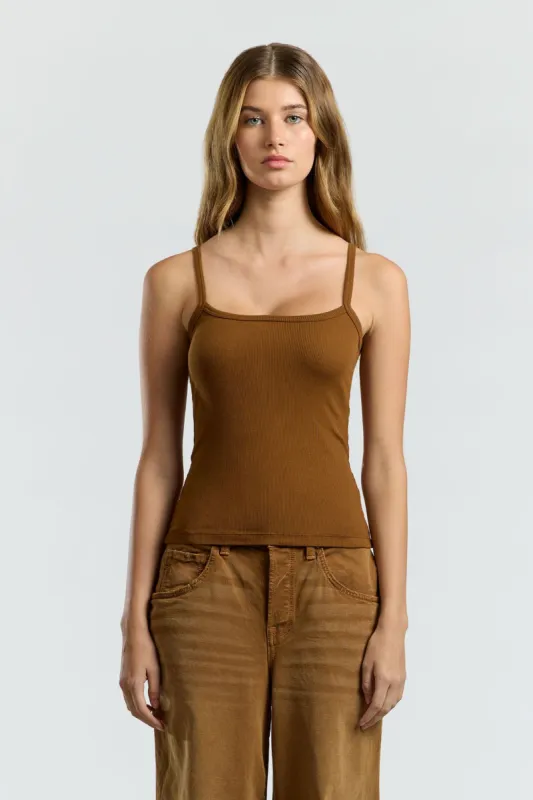 Verona Spaghetti Tank (Sale) sold by Cotton Citizen