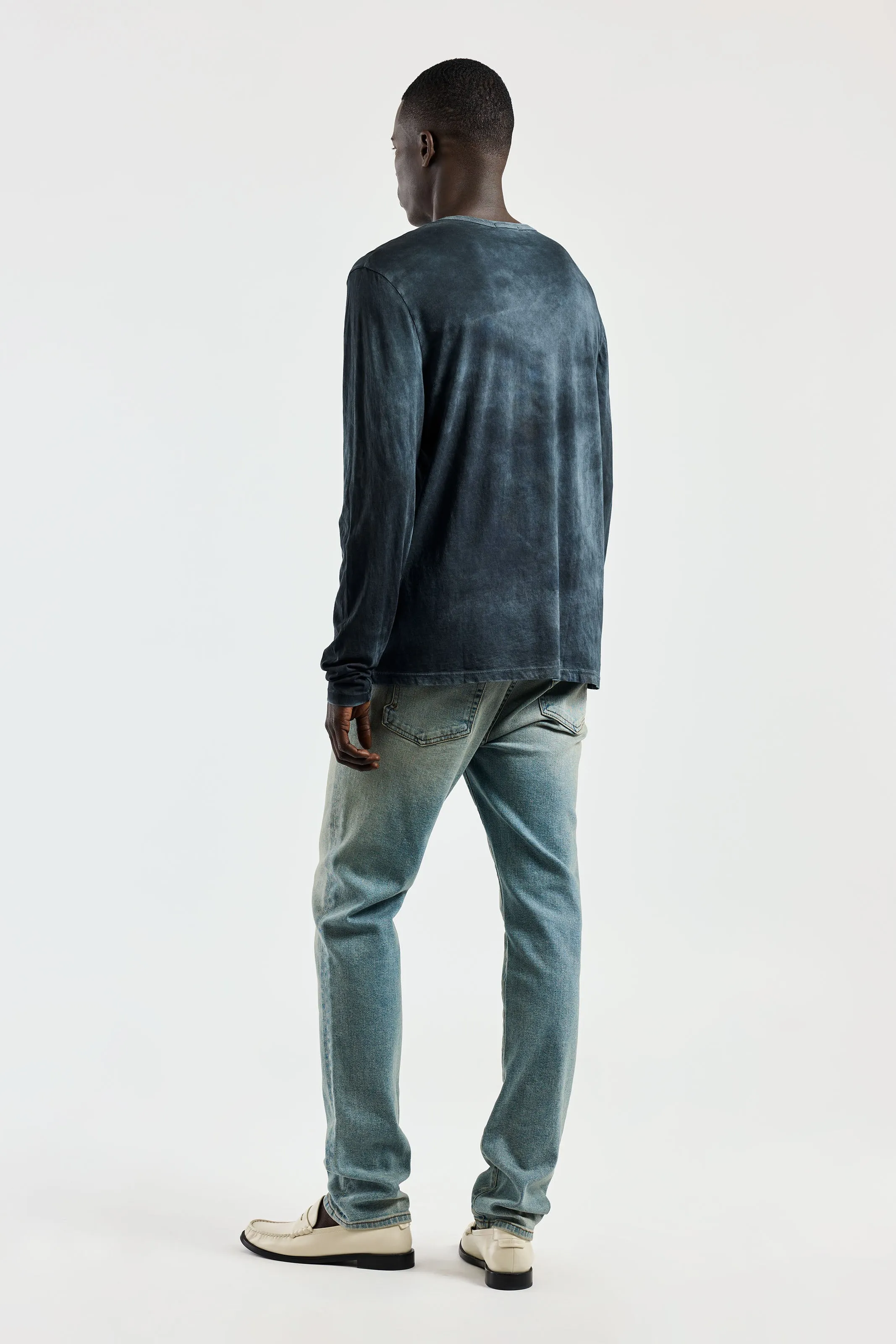 Classic Crew Long Sleeve Shirt sold by Cotton Citizen product image thumbnail 3