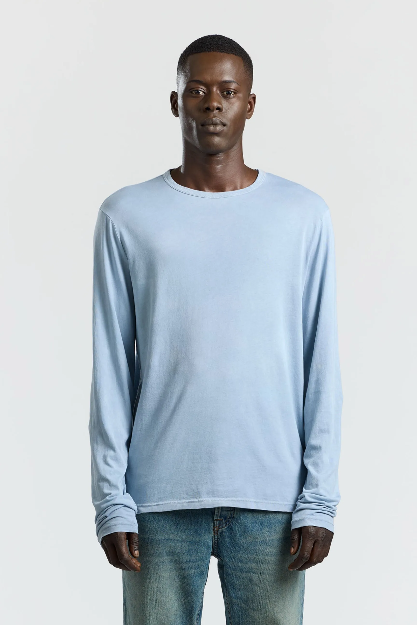 Classic Crew Long Sleeve Shirt sold by Cotton Citizen