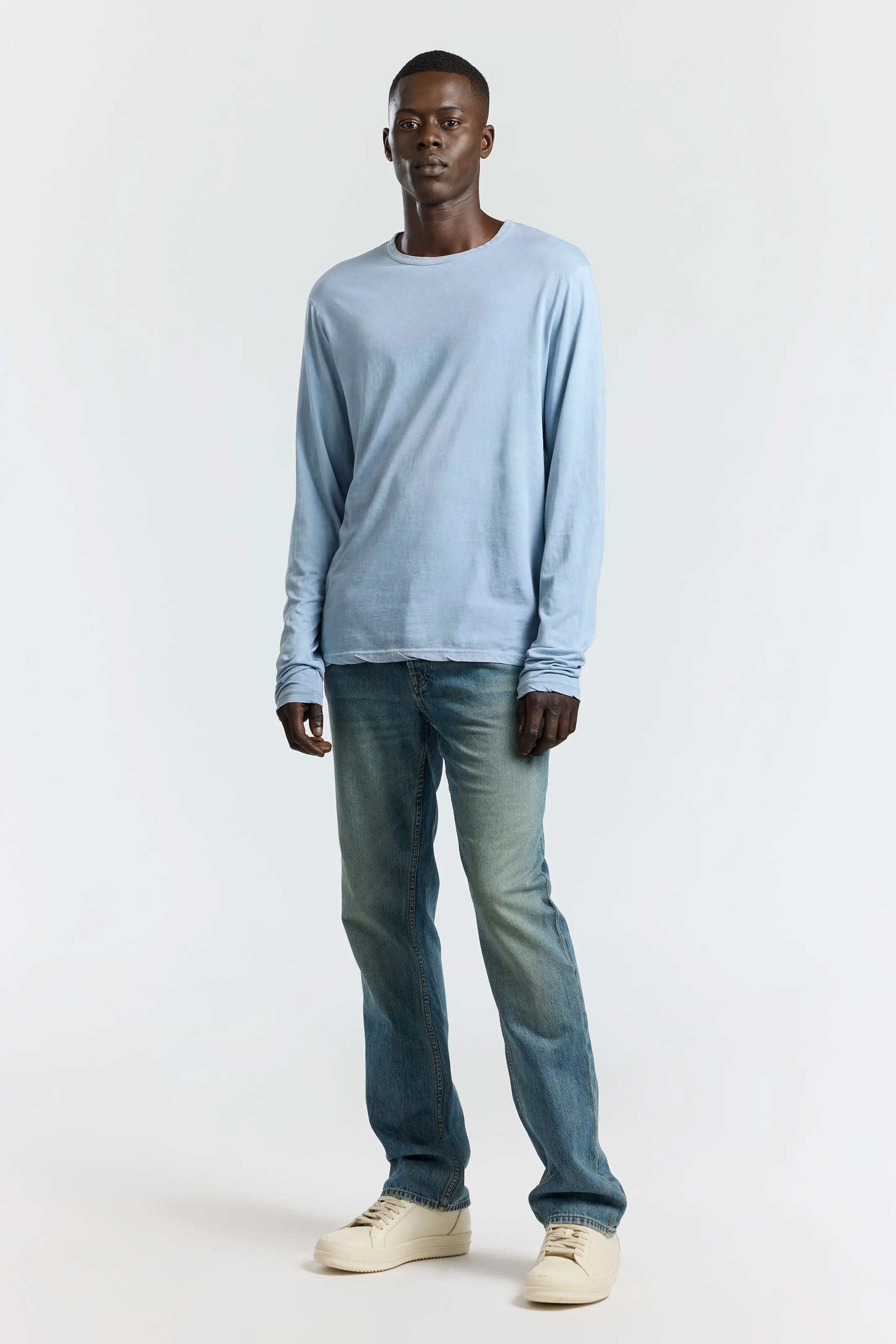 Classic Crew Long Sleeve Shirt sold by Cotton Citizen product image thumbnail 2