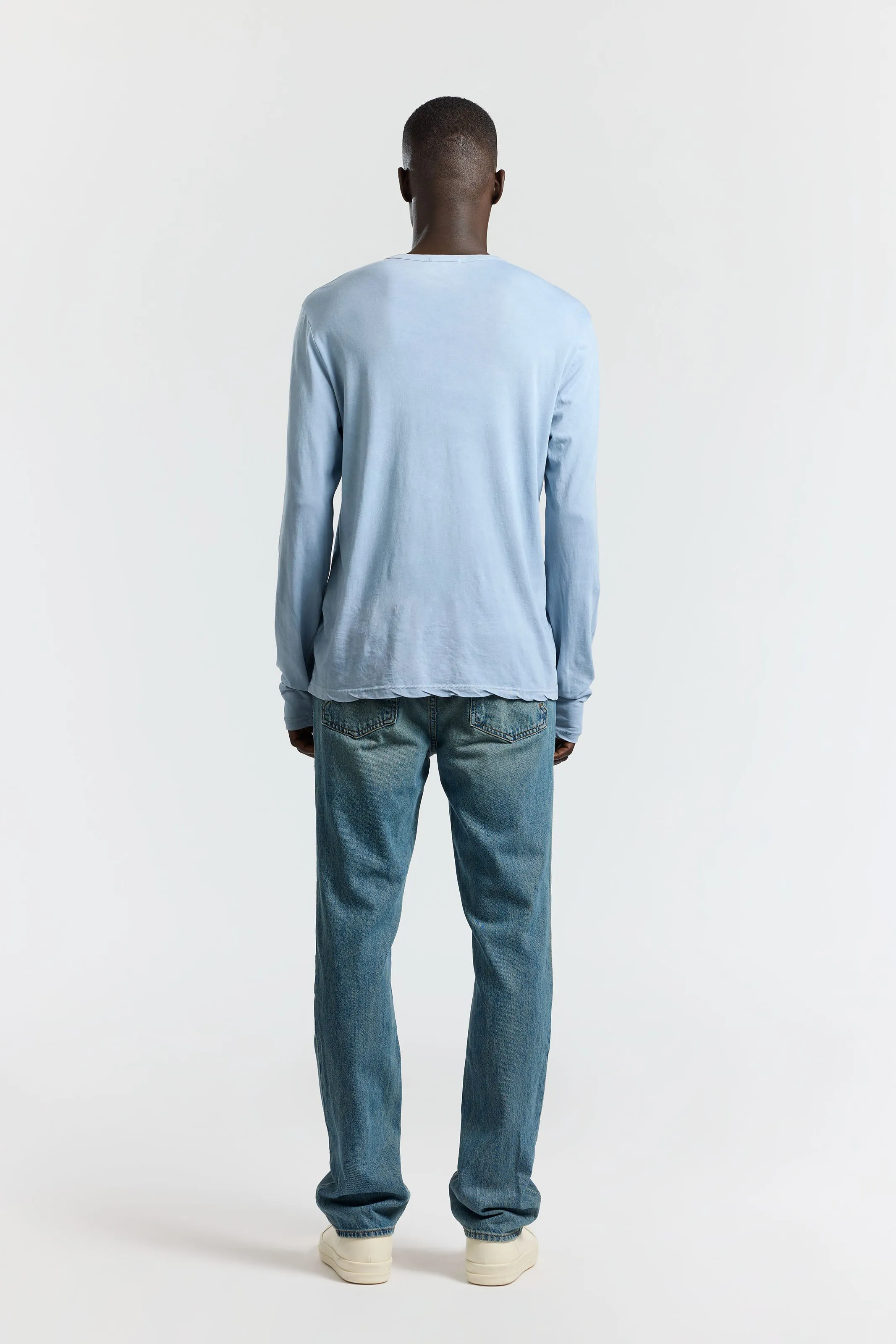 Classic Crew Long Sleeve Shirt sold by Cotton Citizen product image thumbnail 3