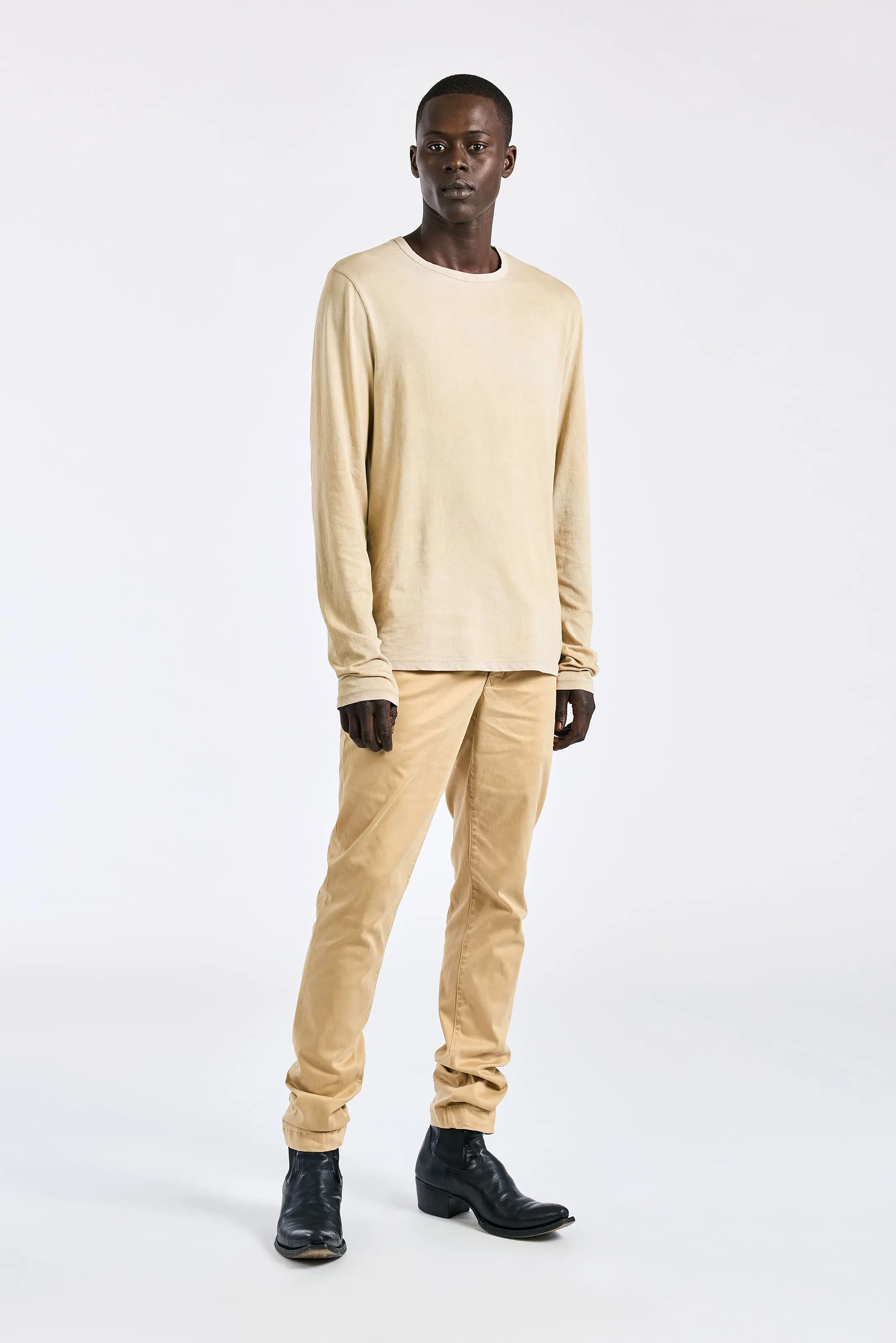 Classic Crew Long Sleeve Shirt sold by Cotton Citizen product image thumbnail 2