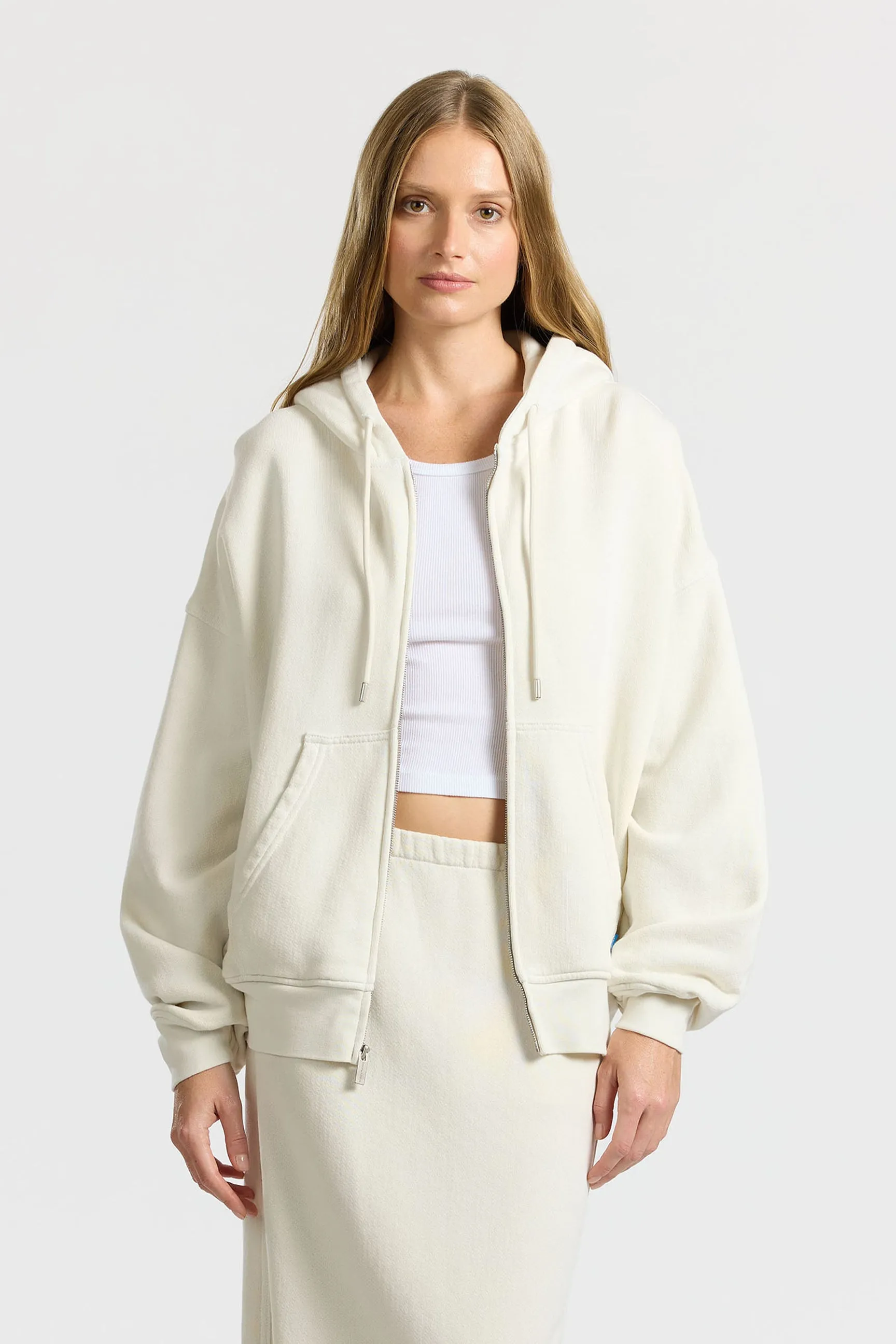 Boston Zip Hoodie sold by Cotton Citizen
