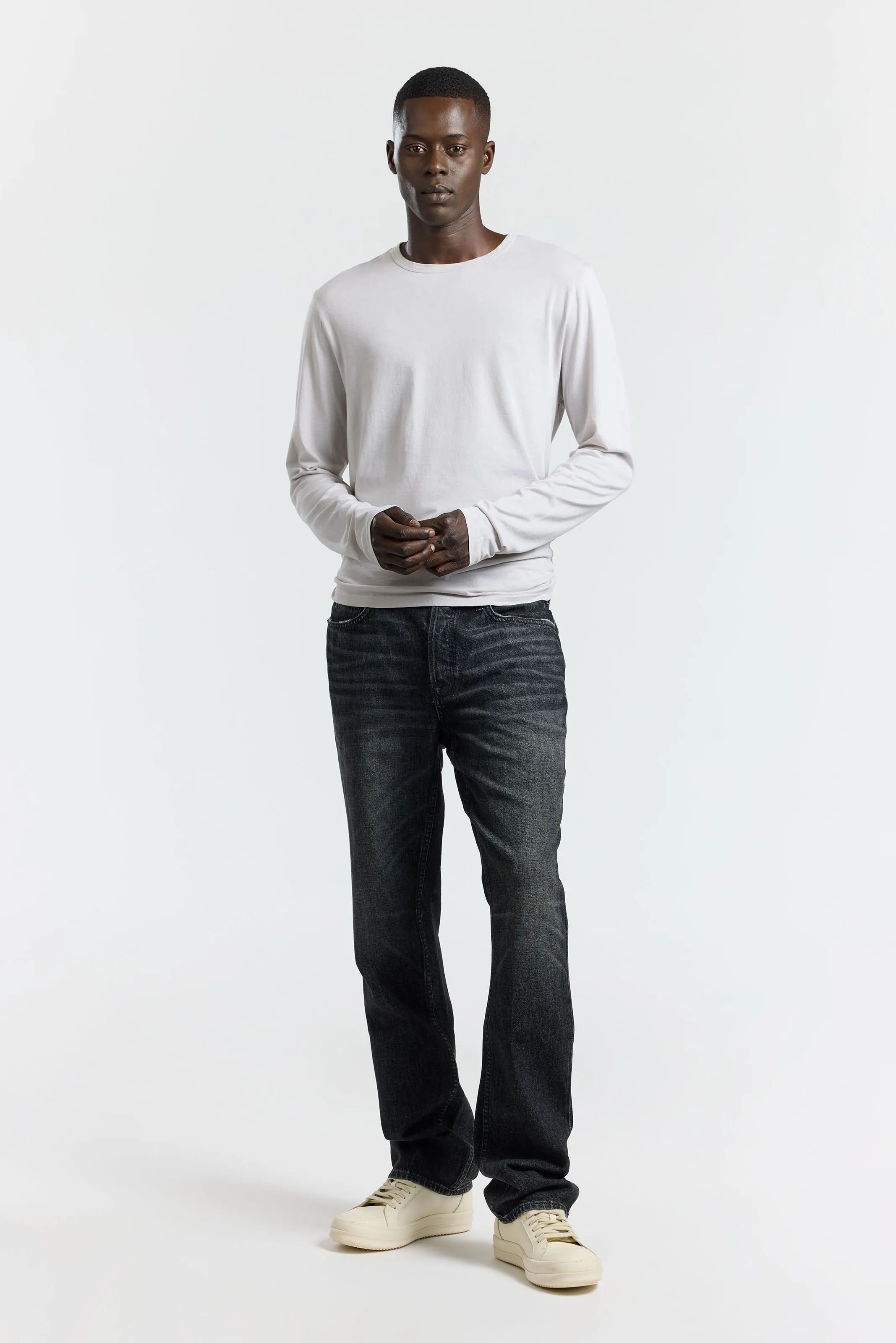 Classic Crew Long Sleeve Shirt sold by Cotton Citizen product image thumbnail 2
