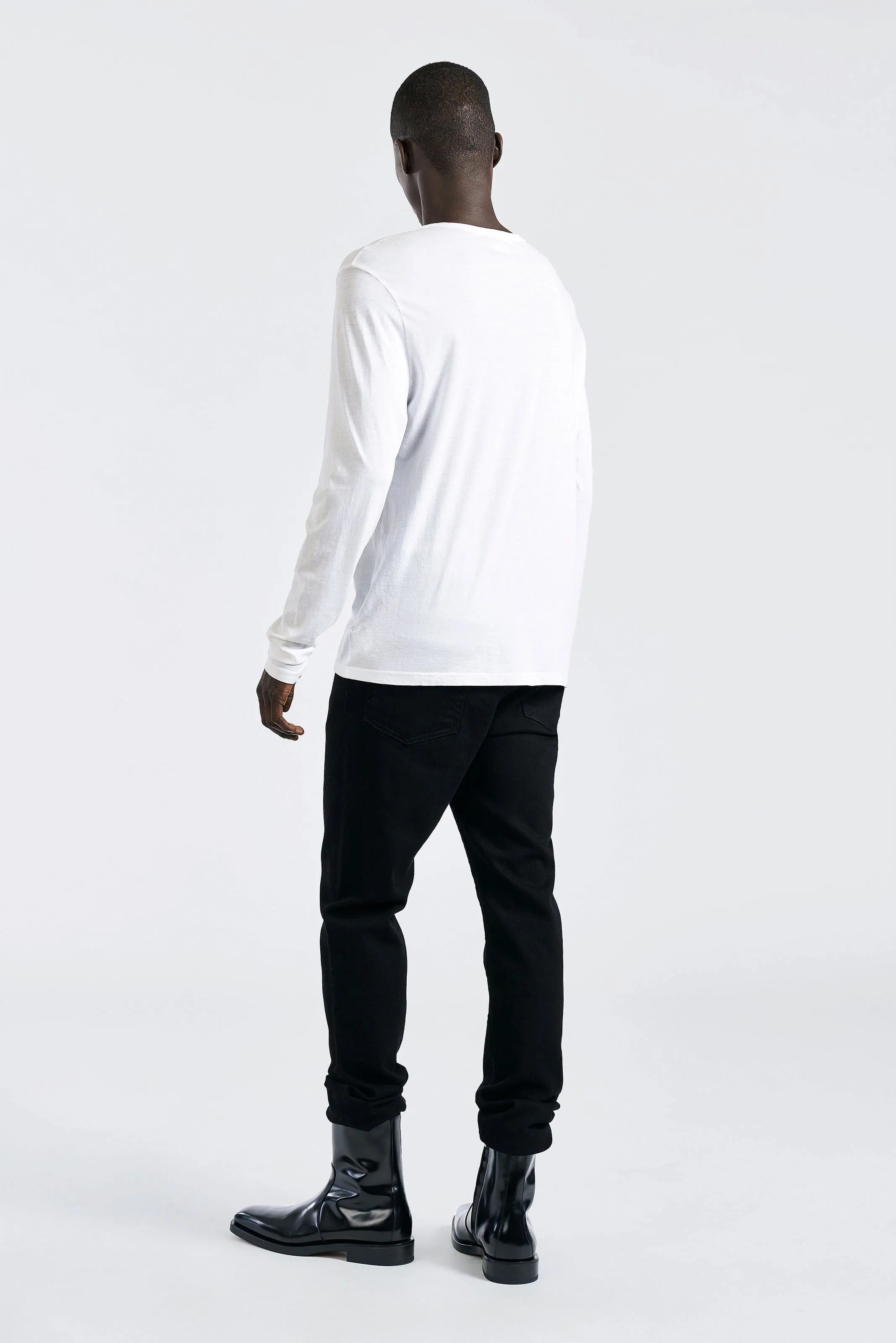 Classic Crew Long Sleeve Shirt sold by Cotton Citizen product image thumbnail 3