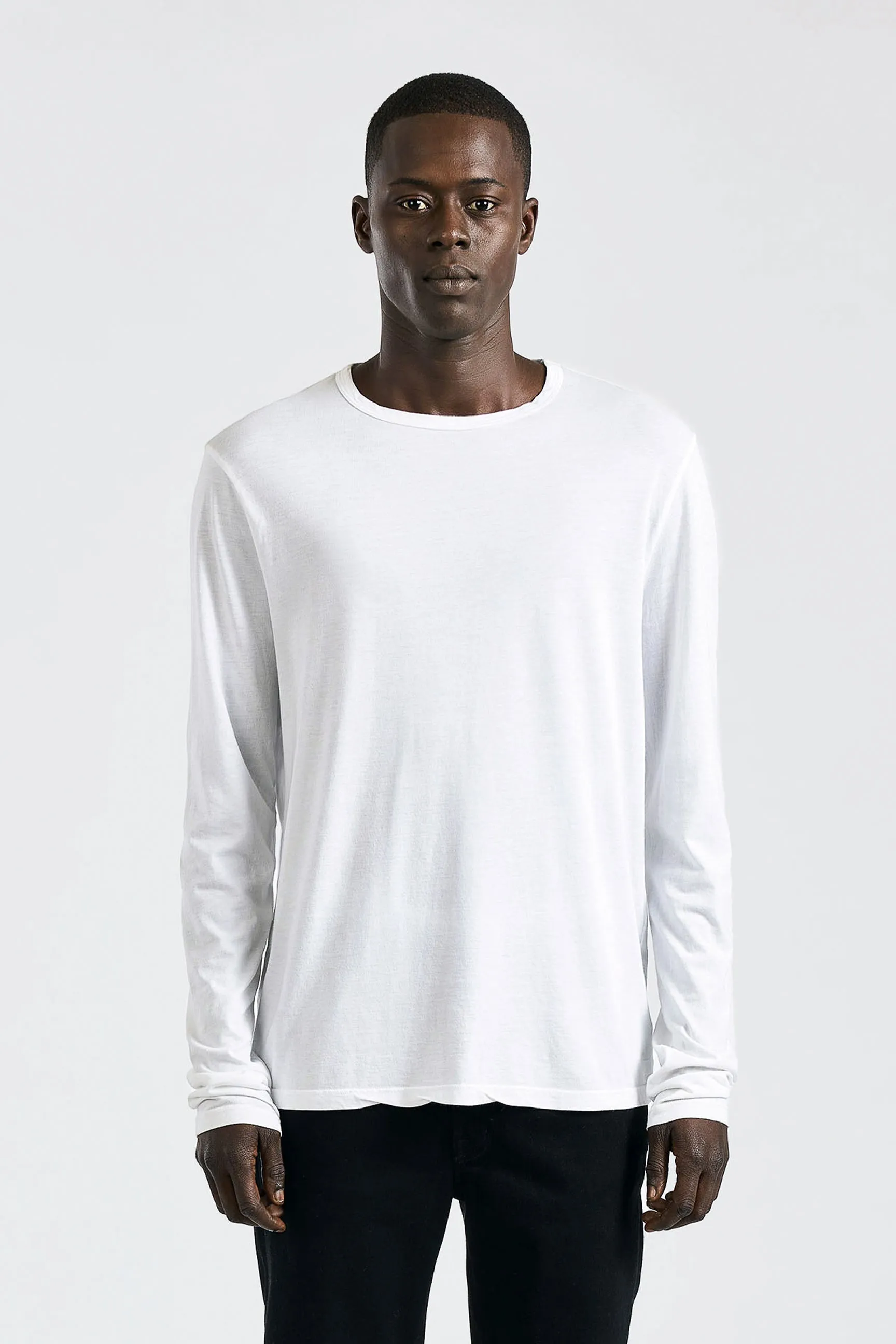 Classic Crew Long Sleeve Shirt sold by Cotton Citizen