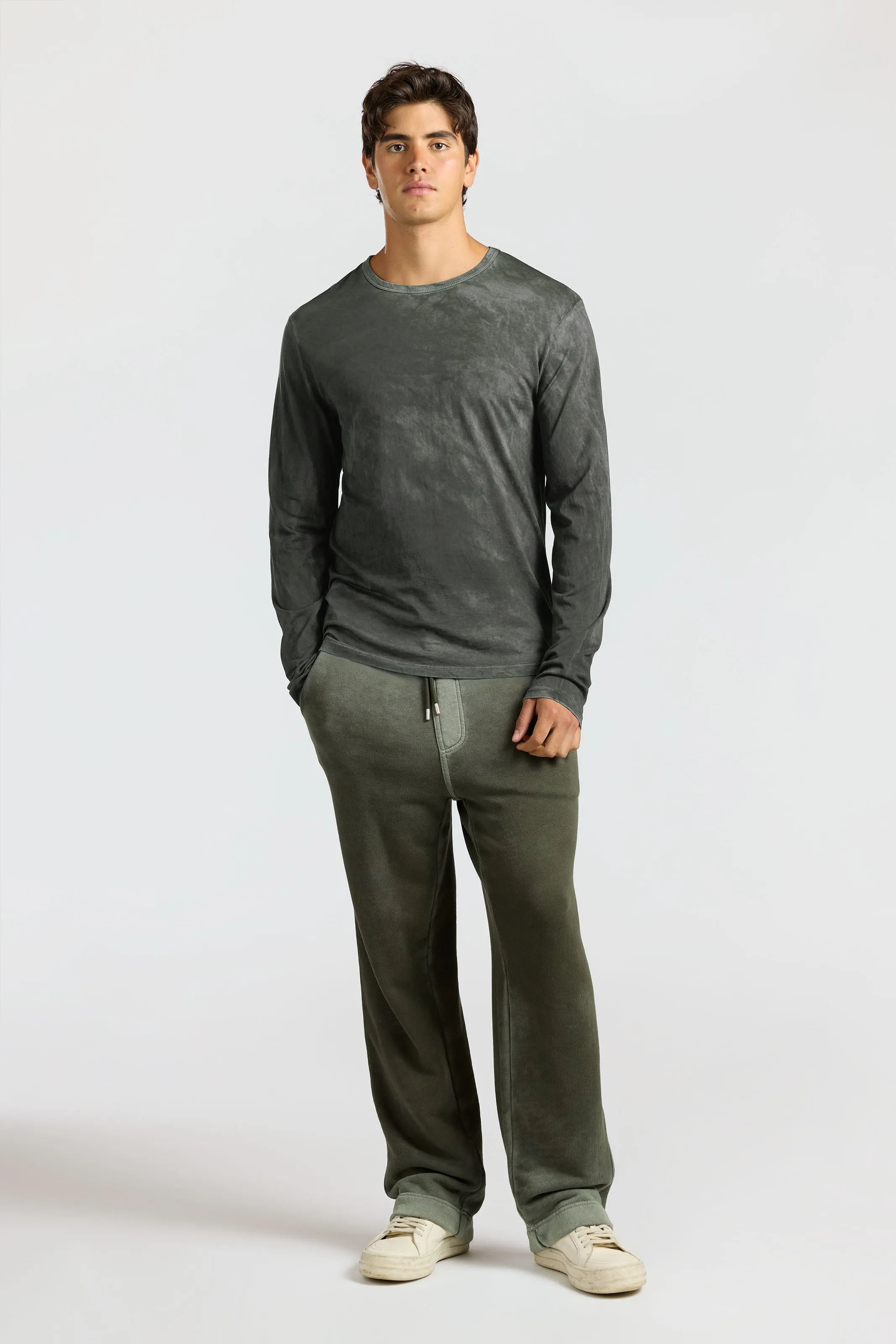 Classic Crew Long Sleeve Shirt sold by Cotton Citizen product image thumbnail 2