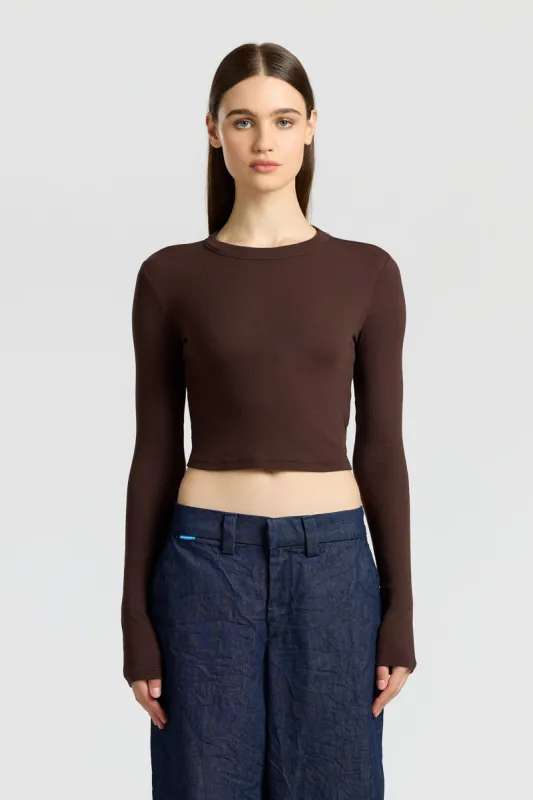 Verona Crop Shirt sold by Cotton Citizen