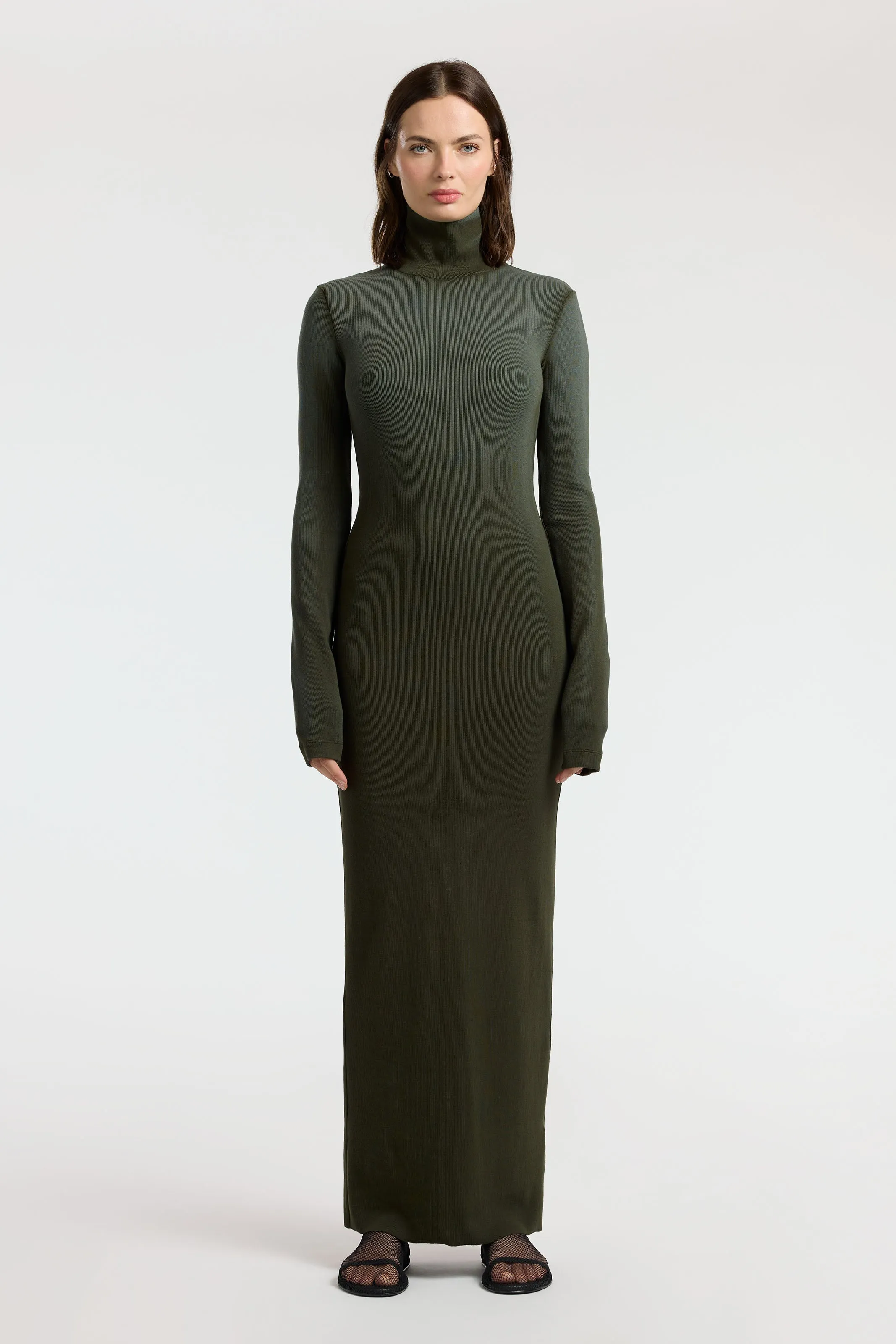 Verona Turtleneck Maxi Dress sold by Cotton Citizen