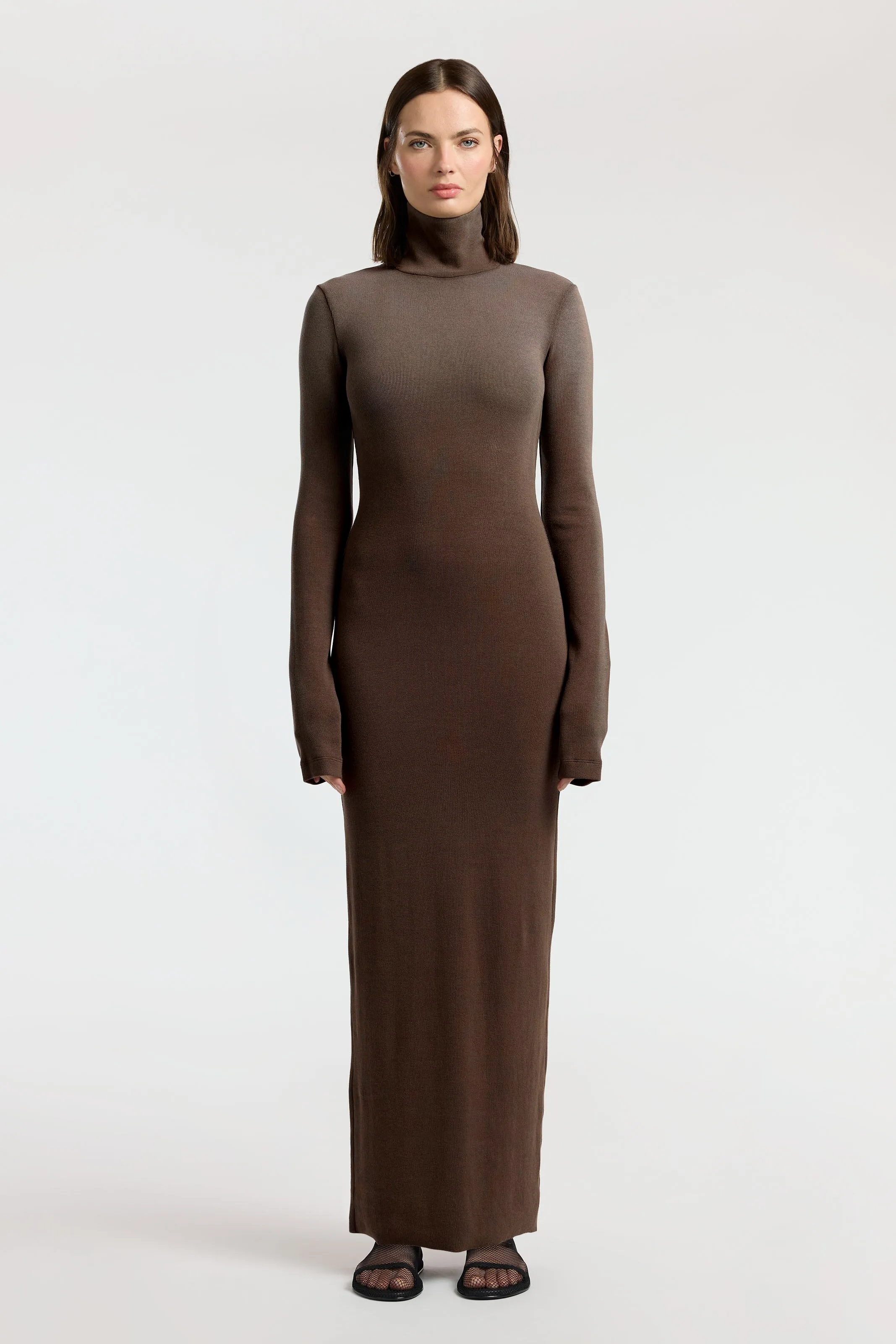 Verona Turtleneck Maxi Dress sold by Cotton Citizen