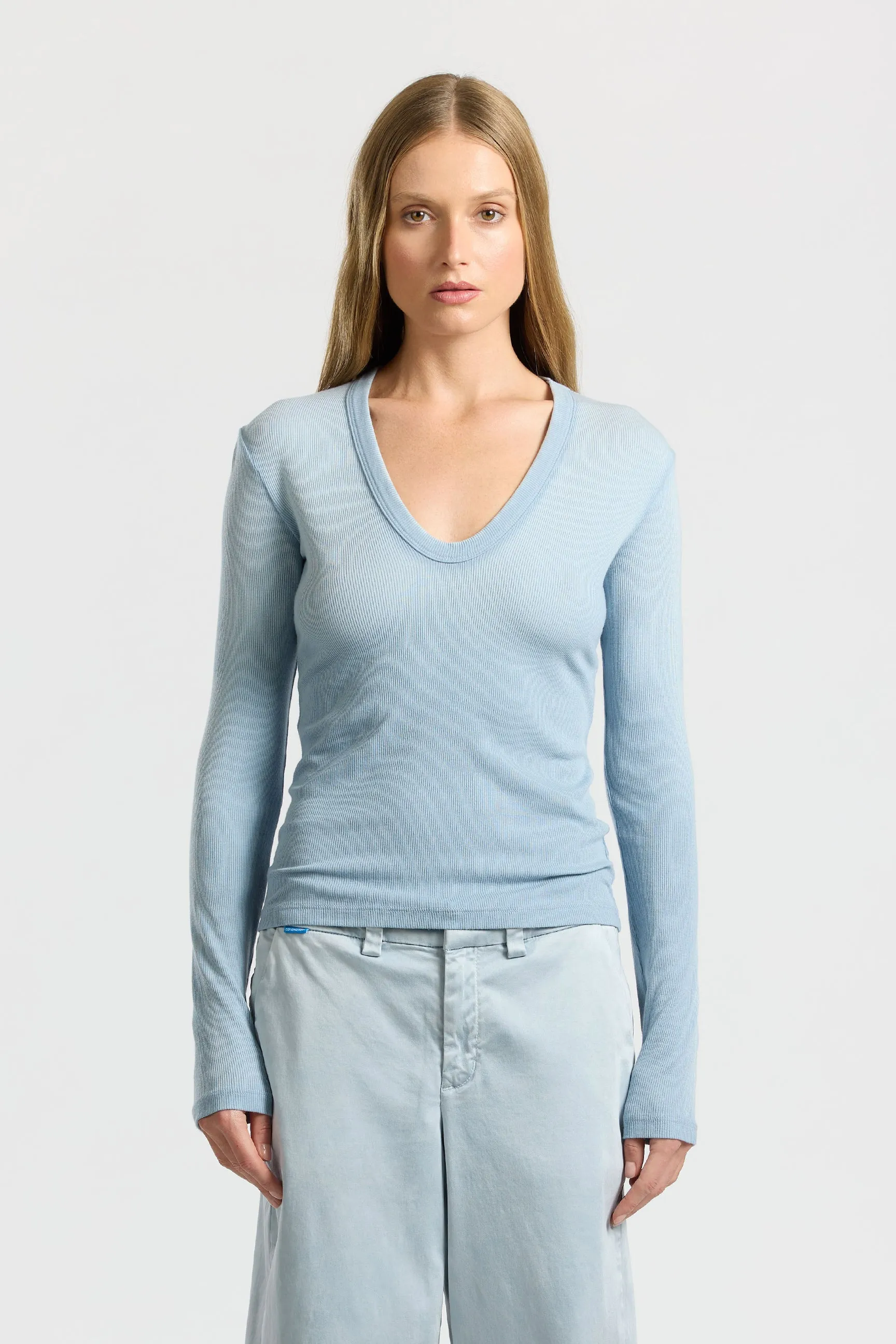 Verona U-Neck Shirt (Sale) sold by Cotton Citizen