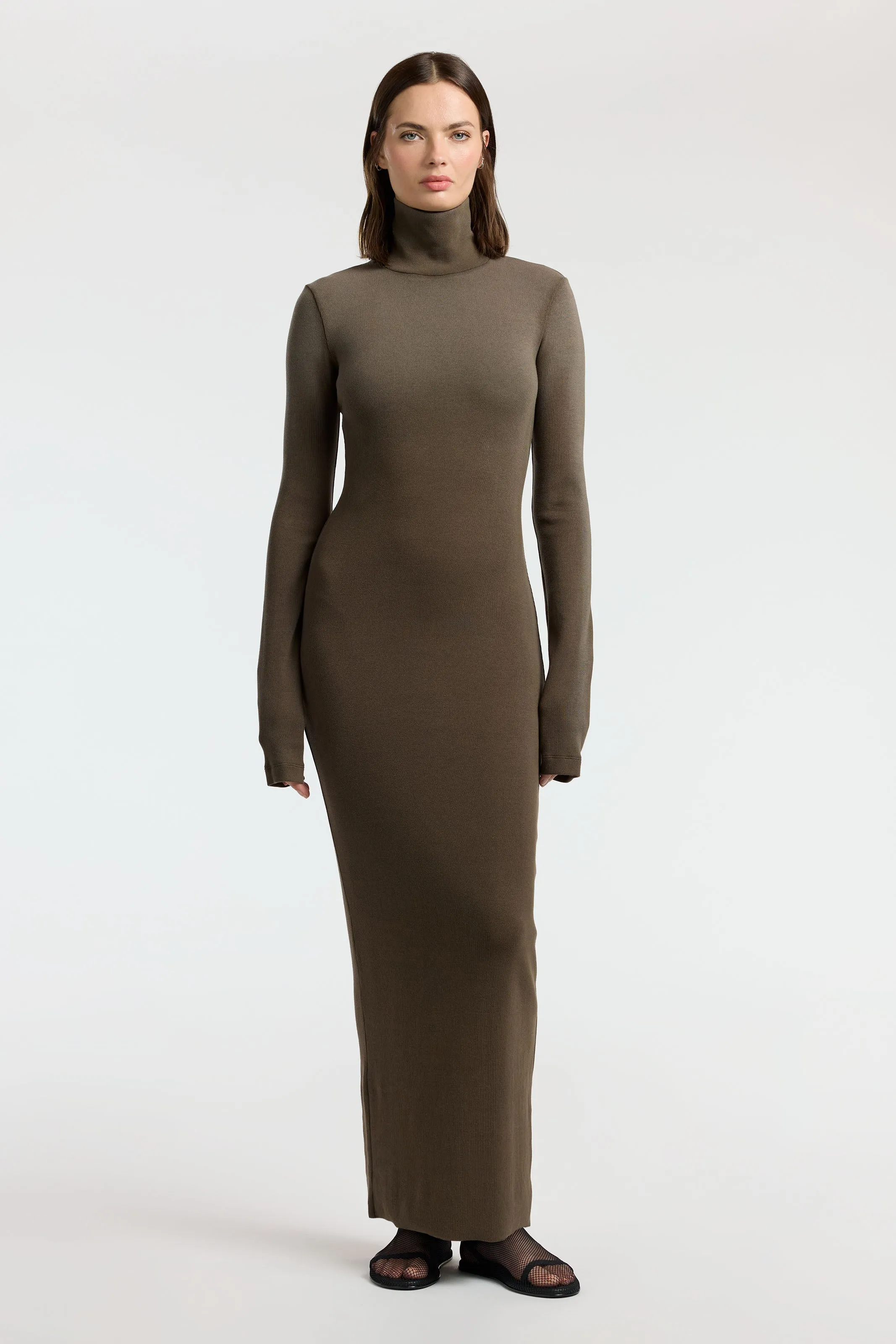 Verona Turtleneck Maxi Dress sold by Cotton Citizen product image thumbnail 2