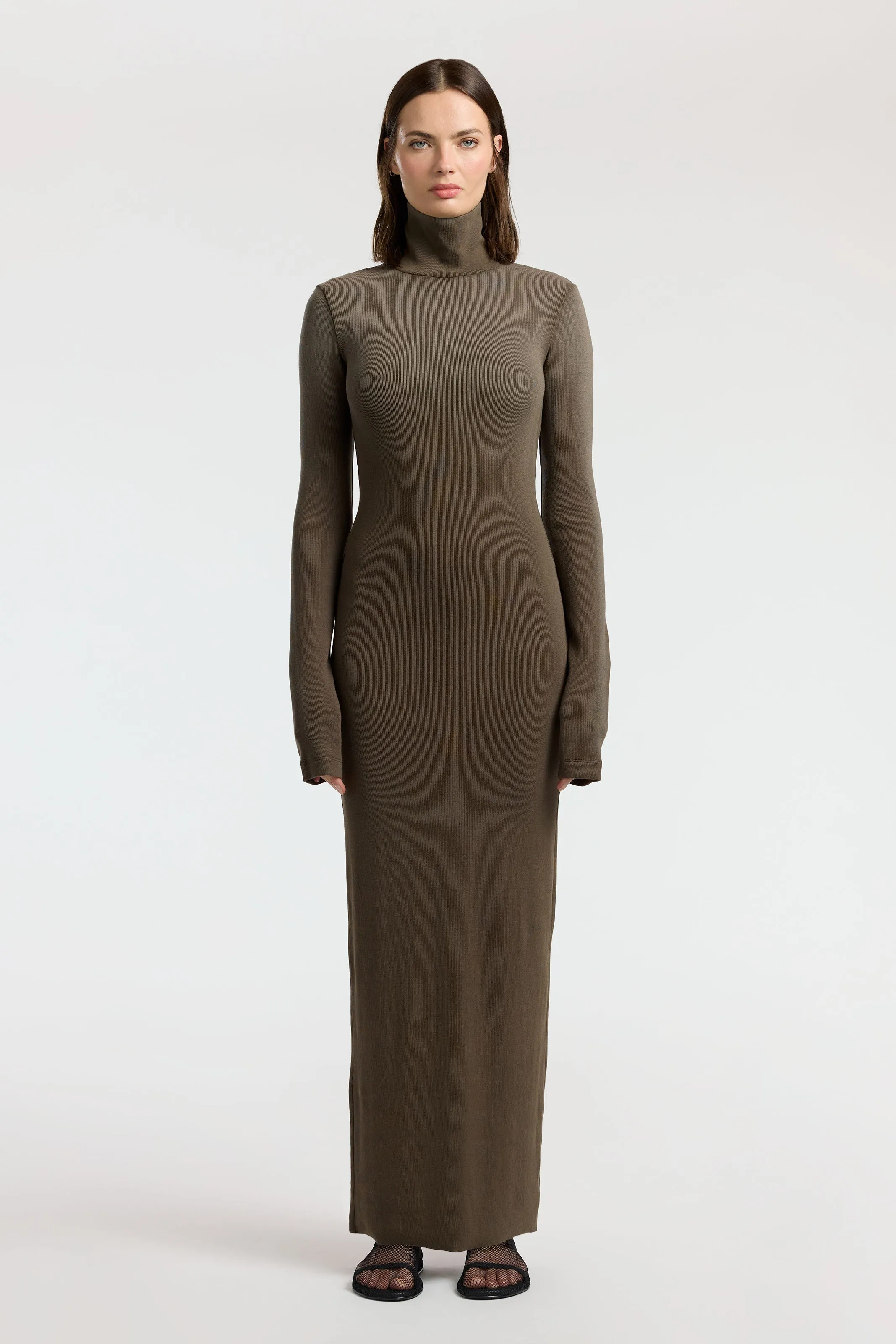 Verona Turtleneck Maxi Dress sold by Cotton Citizen