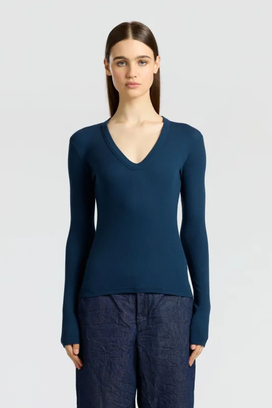 Verona U-Neck Shirt sold by Cotton Citizen