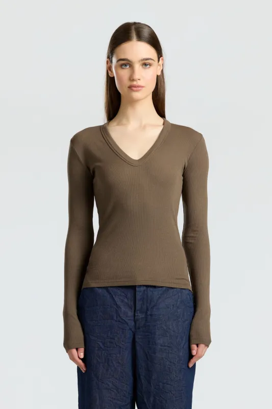 Verona U-Neck Shirt sold by Cotton Citizen