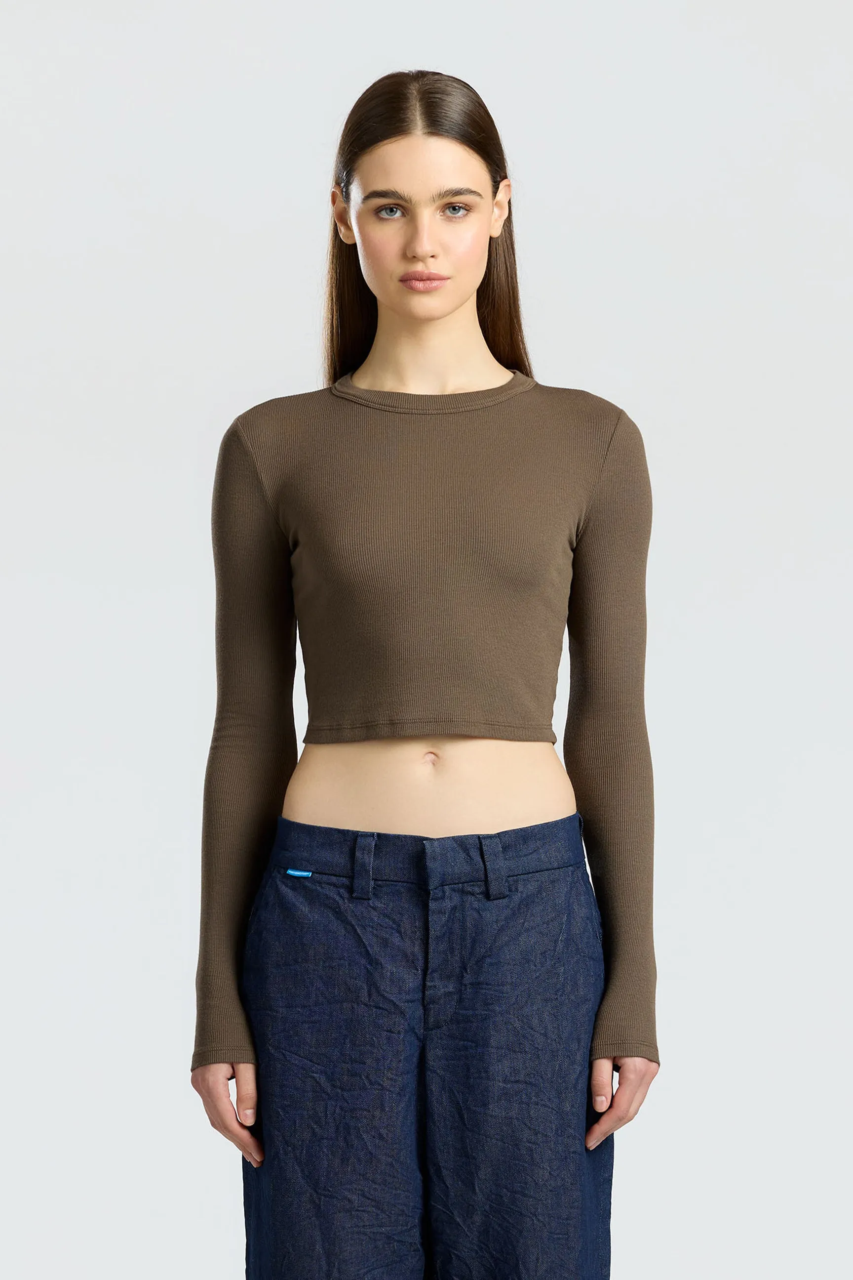 Verona Crop Shirt sold by Cotton Citizen