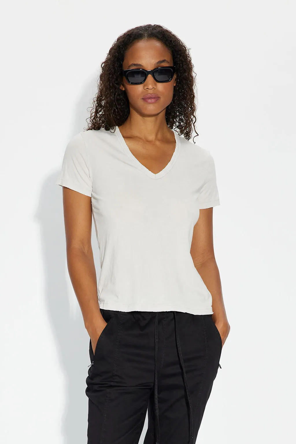 Standard V-Neck Tee (Sale) sold by Cotton Citizen