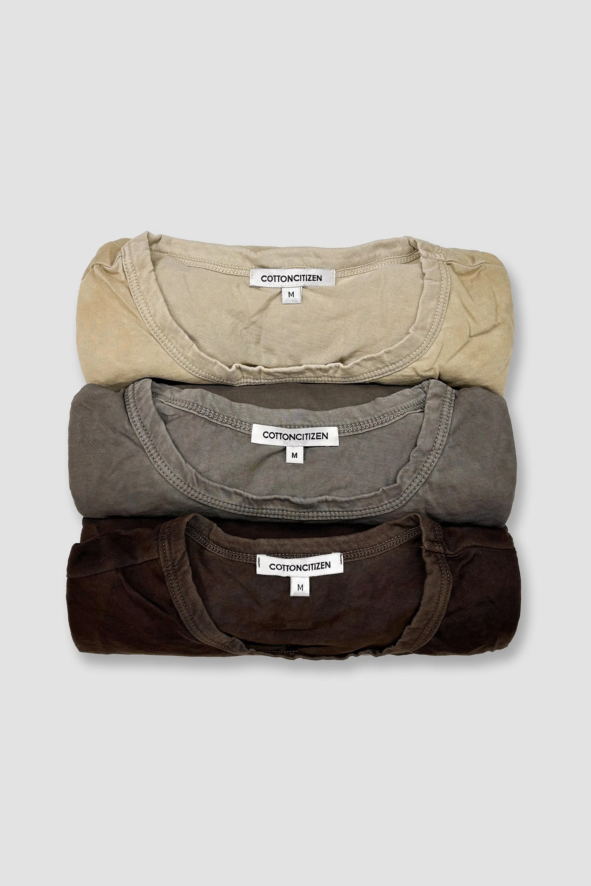 Classic Crew Long Sleeve Shirt (3-Pack) sold by Cotton Citizen