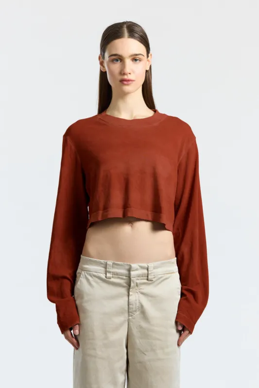 Tokyo Crop Shirt sold by Cotton Citizen