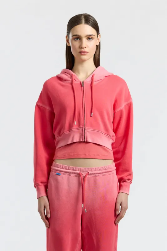 Boston Crop Hoodie sold by Cotton Citizen