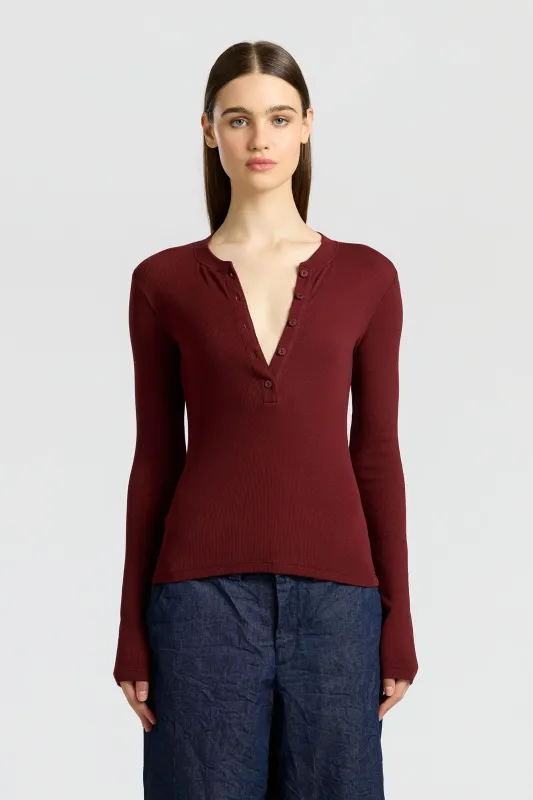 Verona Henley sold by Cotton Citizen