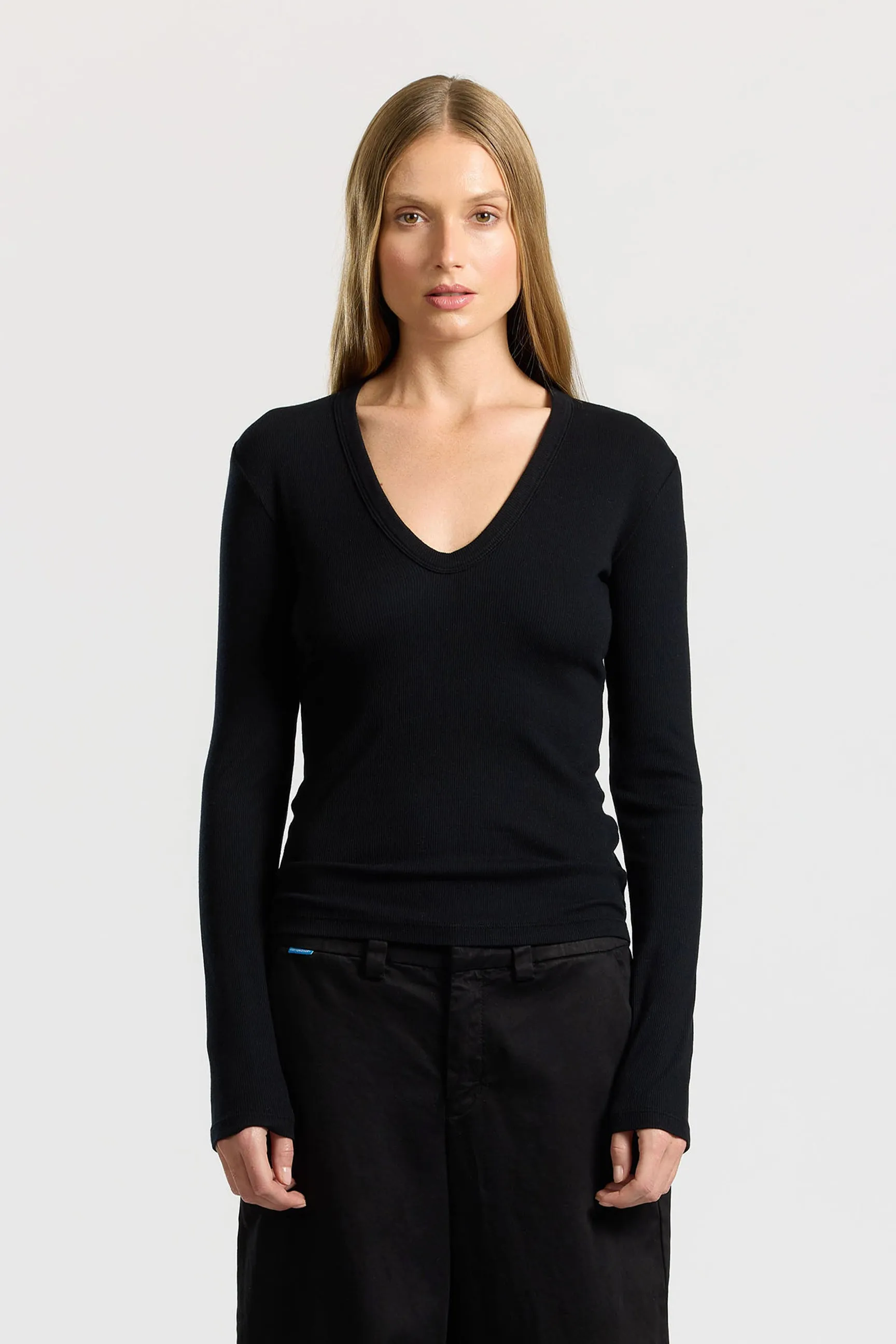 Verona U-Neck Shirt sold by Cotton Citizen