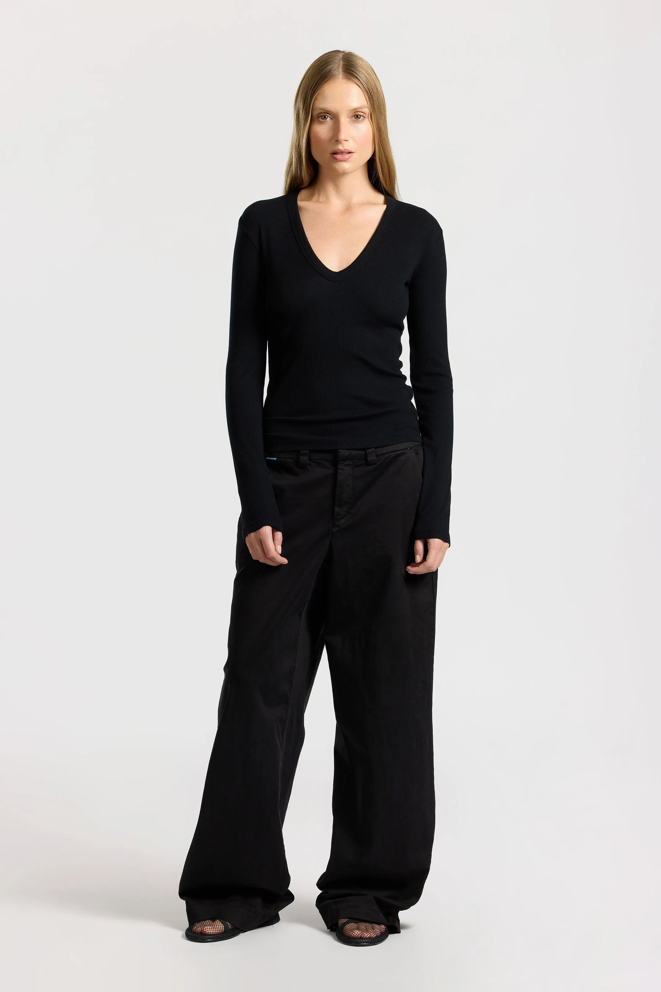 Verona U-Neck Shirt sold by Cotton Citizen product image thumbnail 2