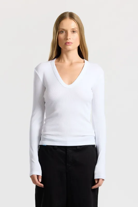 Verona U-Neck Shirt sold by Cotton Citizen