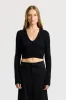 Verona Crop U-Neck Shirt sold by Cotton Citizen