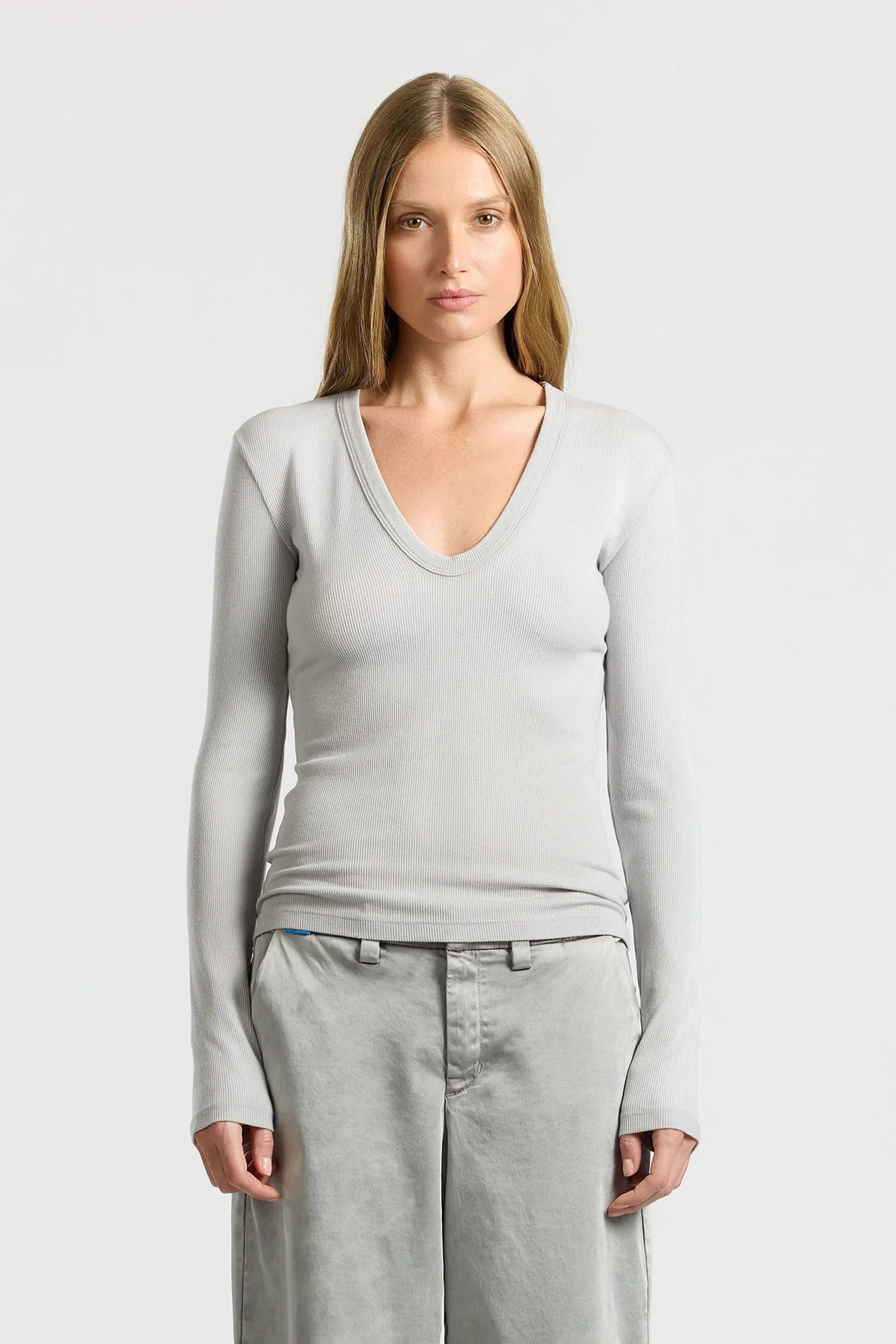 Verona U-Neck Shirt sold by Cotton Citizen product image thumbnail 2