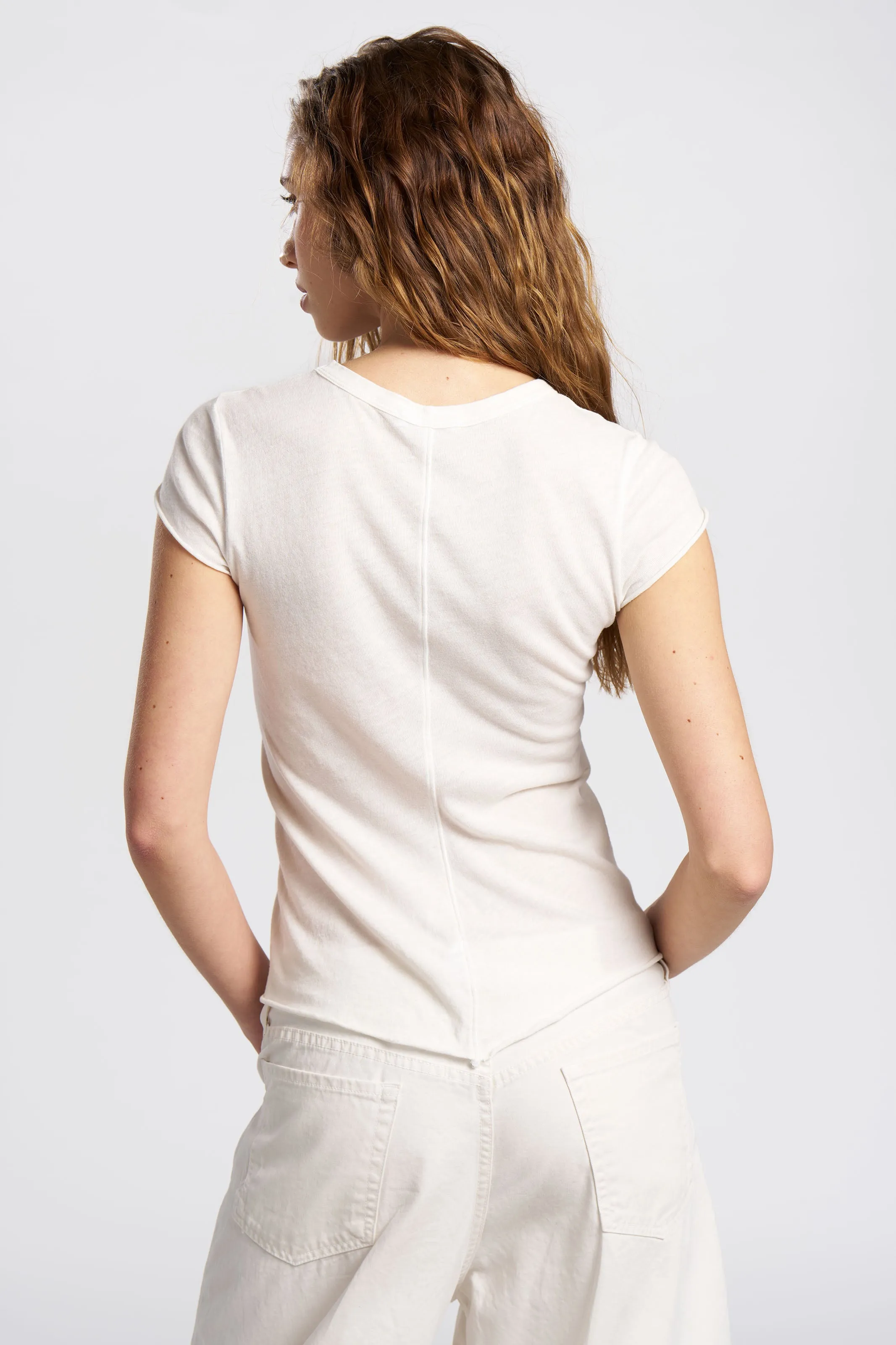 Marbella Cap Sleeve Tee sold by Cotton Citizen product image thumbnail 2