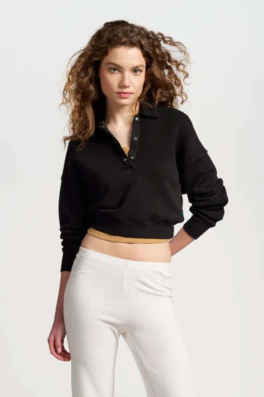 Boston Crop Polo made by Cotton Citizen