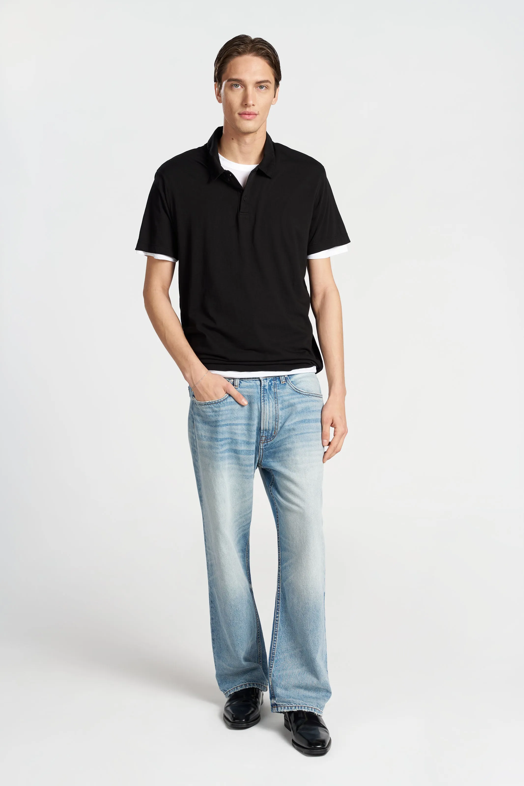 Classic Polo Tee sold by Cotton Citizen product image thumbnail 3