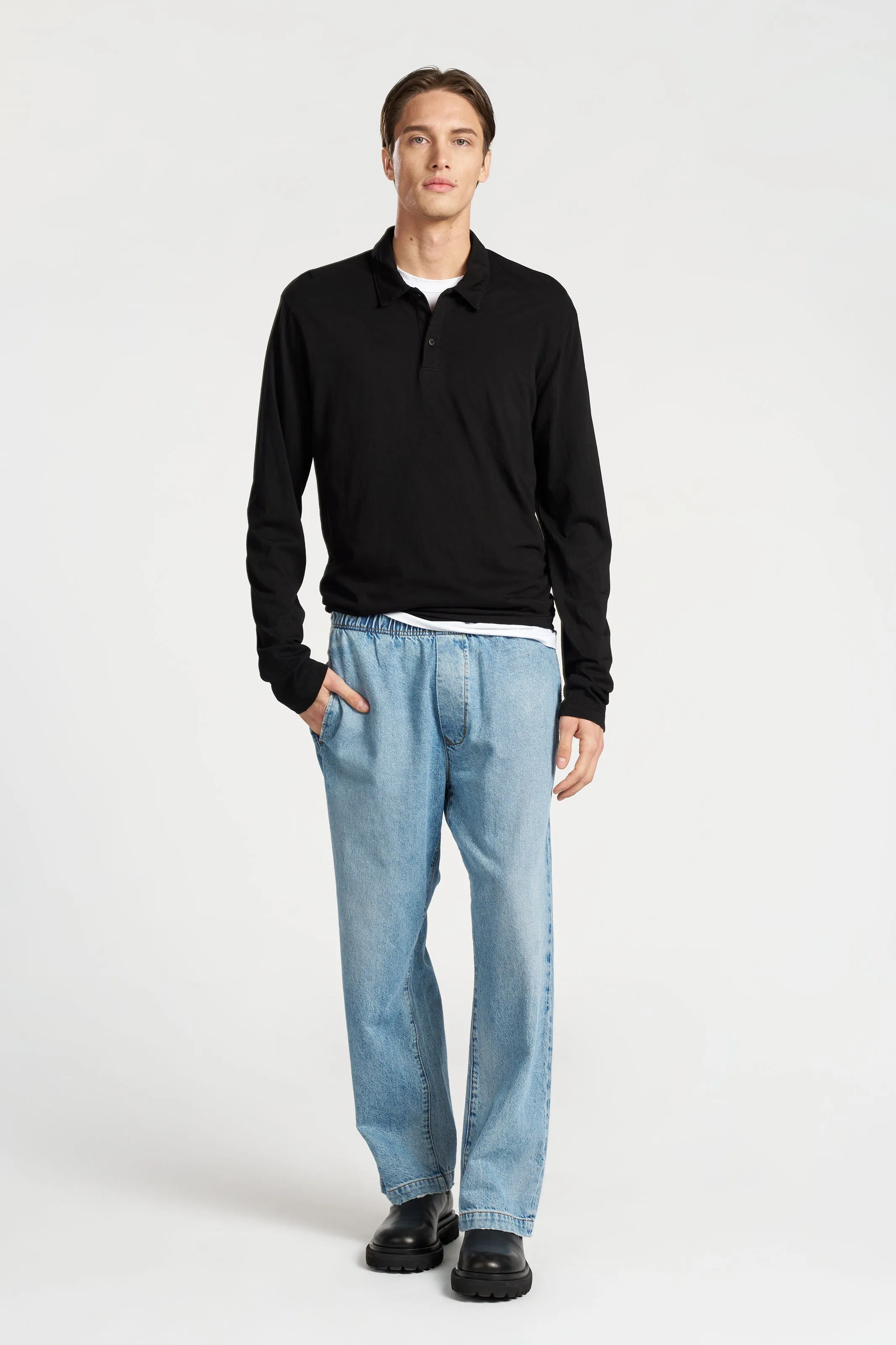 Classic Polo Shirt sold by Cotton Citizen product image thumbnail 3