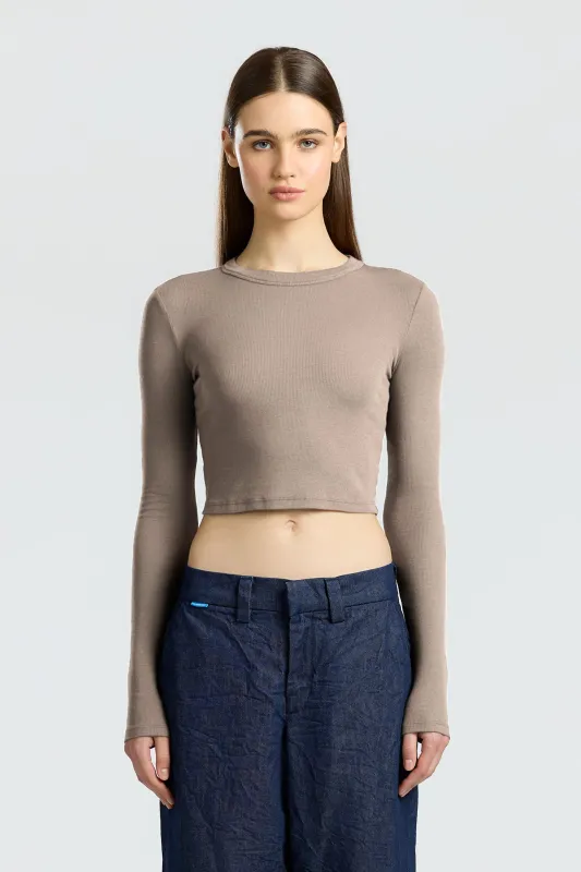 Verona Crop Shirt sold by Cotton Citizen