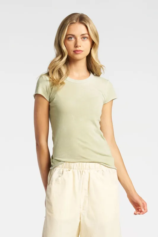 Marbella Cap Sleeve Tee sold by Cotton Citizen