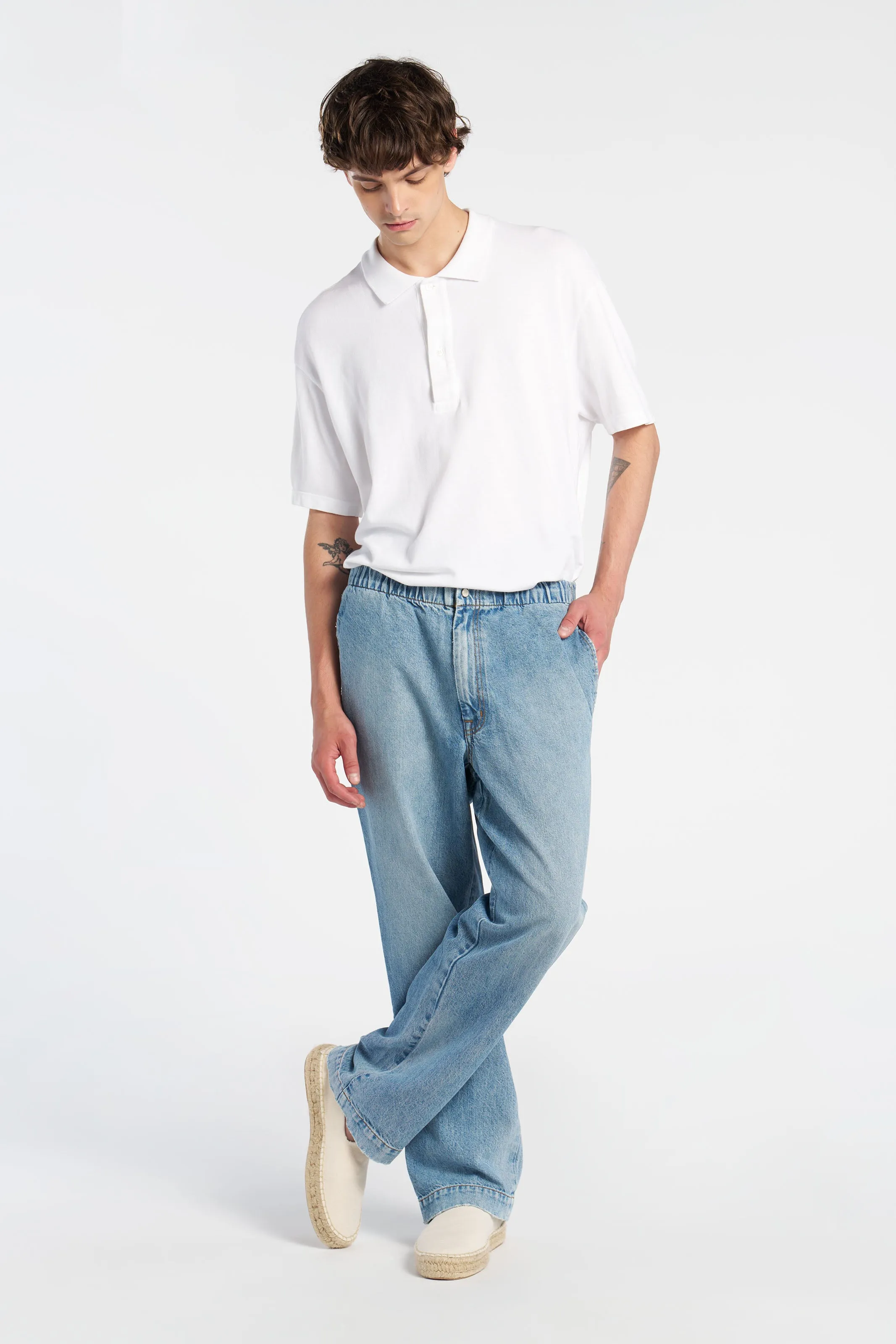 Lennon Polo Tee sold by Cotton Citizen product image thumbnail 3