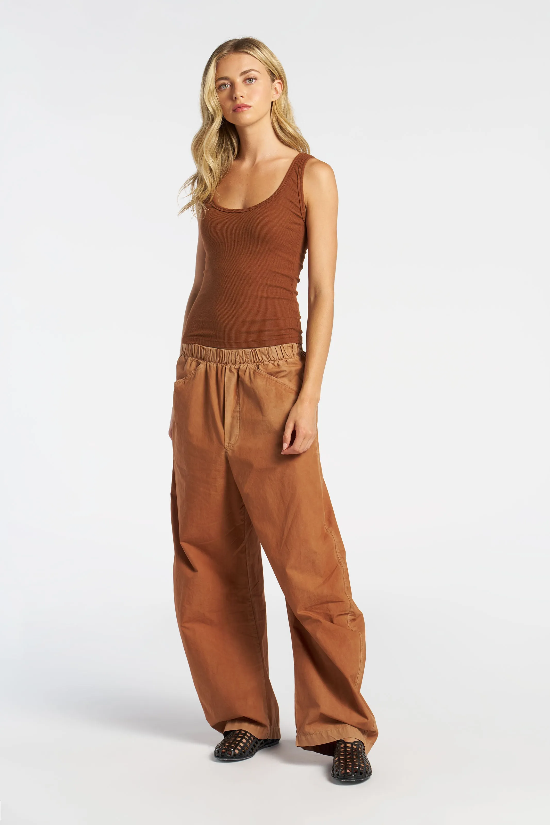 Verona Scoop Tank sold by Cotton Citizen product image thumbnail 2