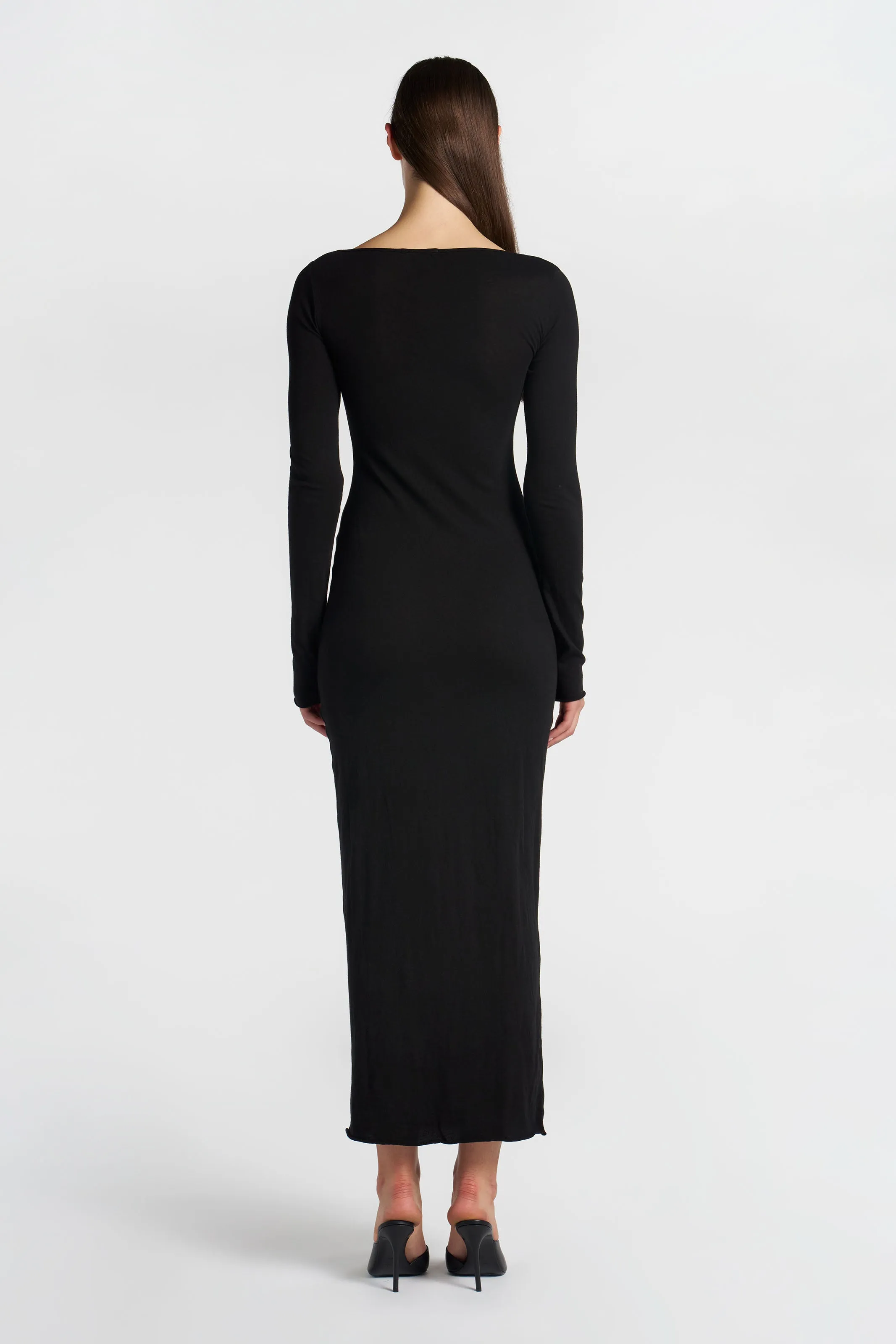 Marbella Long Sleeve Maxi Dress sold by Cotton Citizen product image thumbnail 4