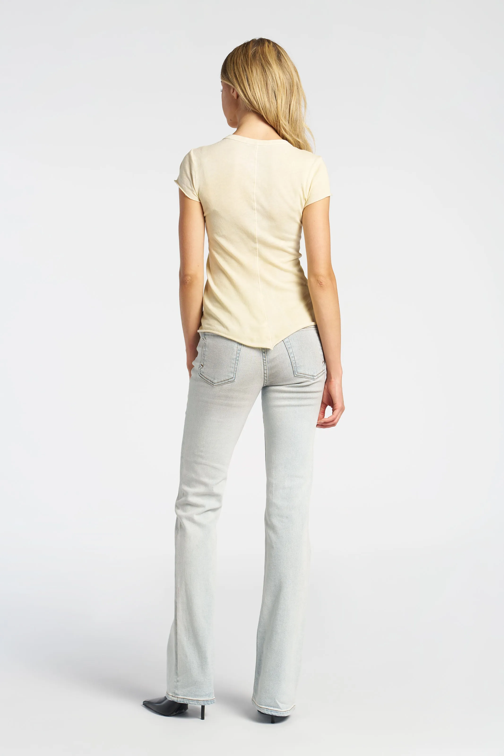 Marbella Cap Sleeve Tee sold by Cotton Citizen product image thumbnail 3